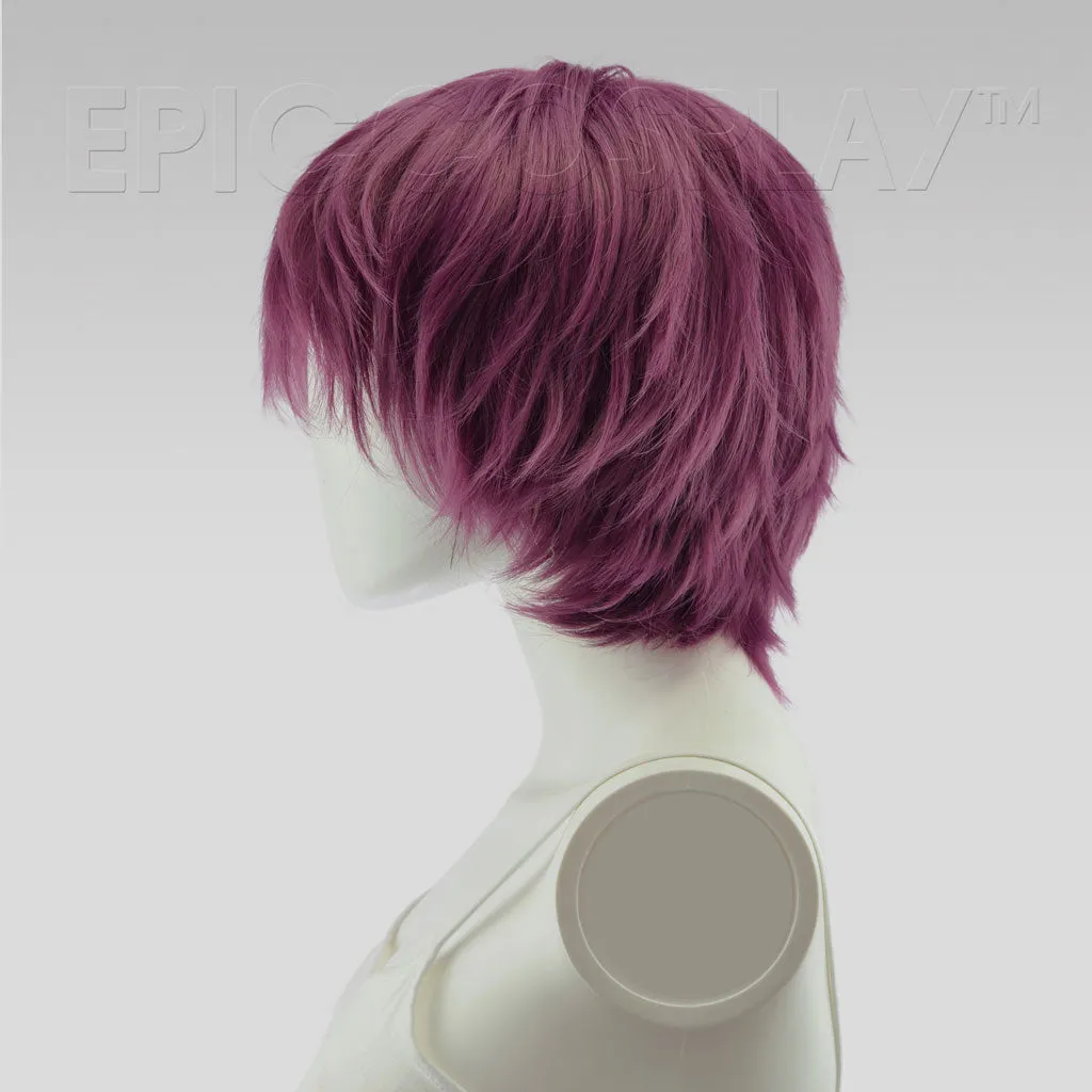 Apollo - Dark Plum Purple Wig