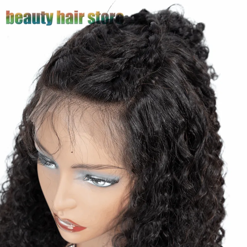 Brazilian Kinky Curly Lace Front Human Hair