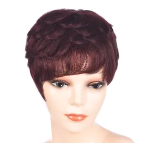 Comfortable Women’s Natural Realistic Wigs Fashion Synthetic Wig Fake Hair