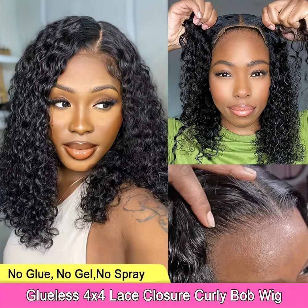 Glueless Wigs Human Hair Lace Front Wigs