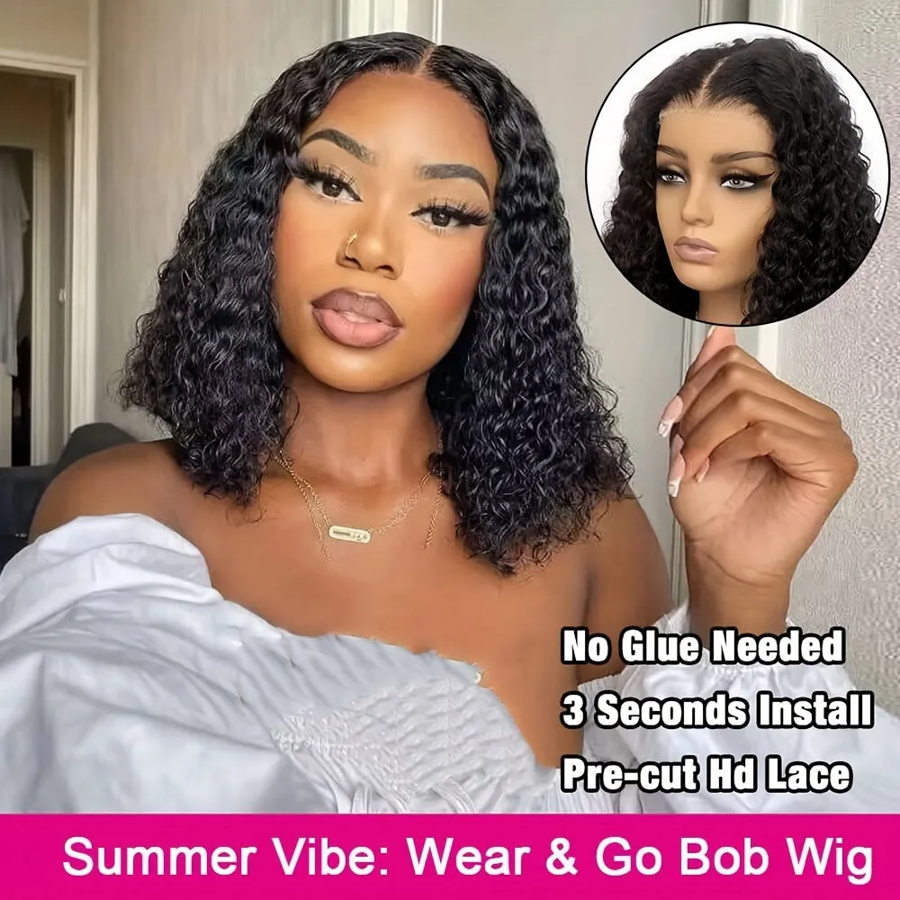 Glueless Wigs Human Hair Lace Front Wigs