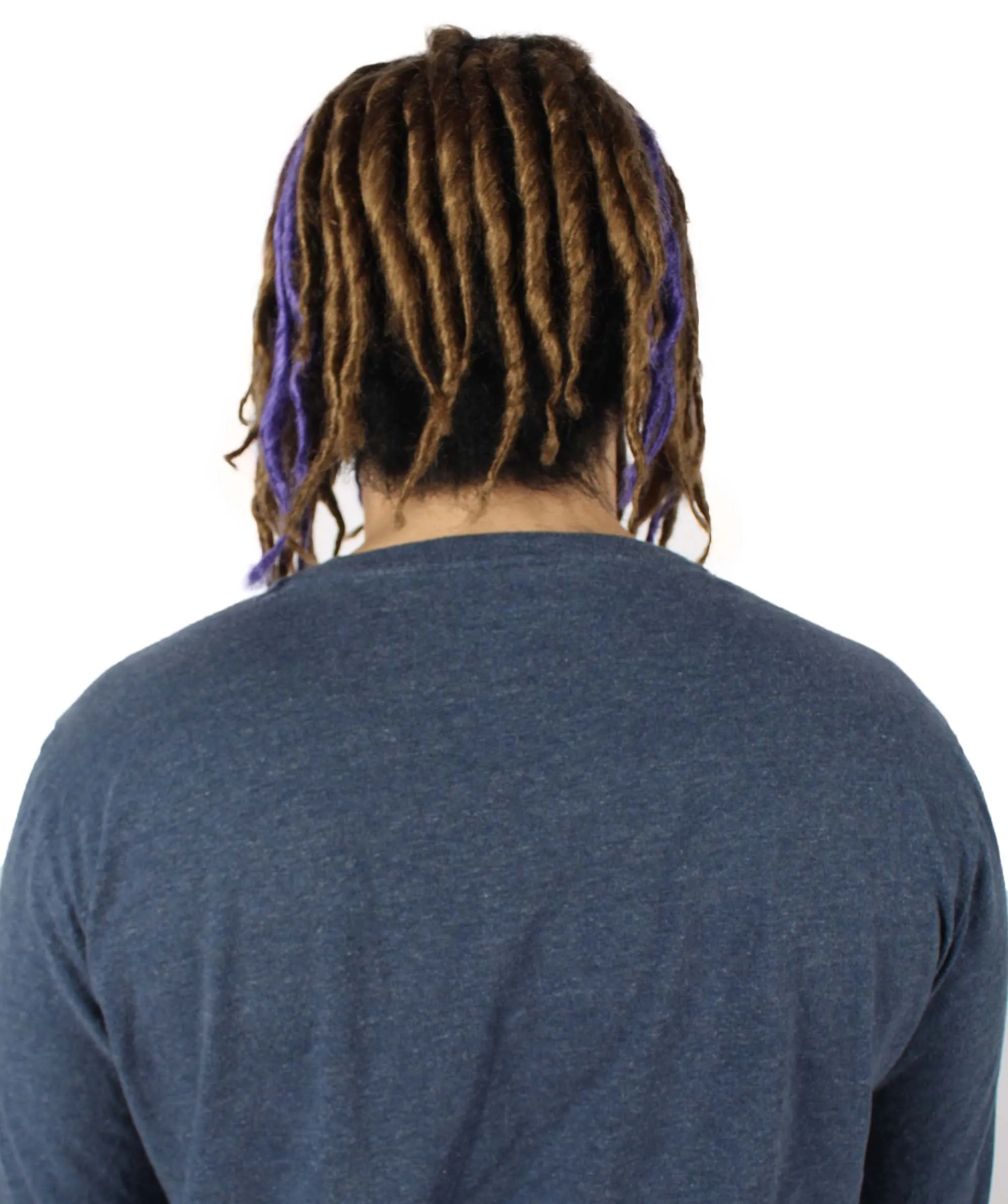 HPO Adult Men's Multiple Pump Hefner Rapper Dreadlock Wig