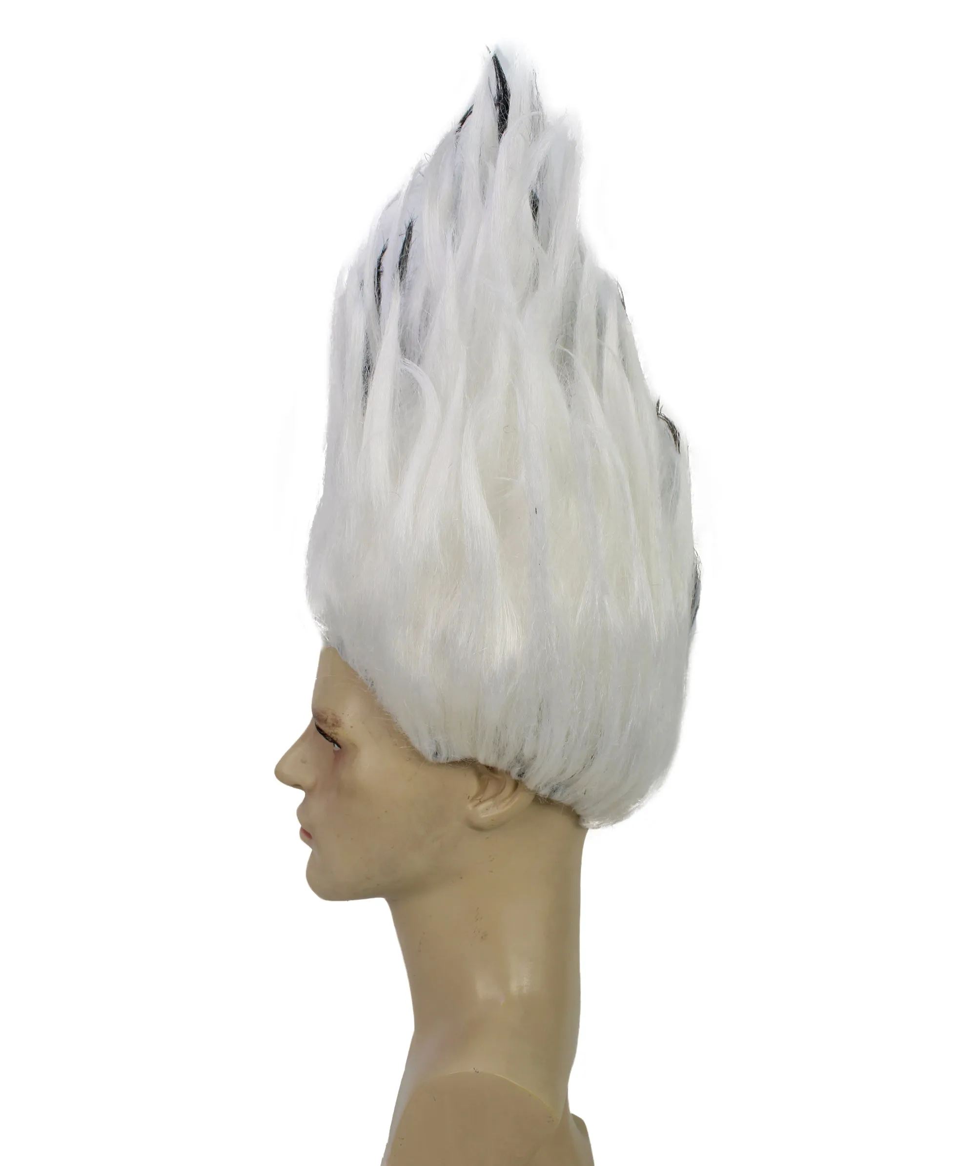 HPO Adult Men's Tv Musical Movie Multiple Troll Wig, Cosplay Wig, Flame-retardant Synthetic Fiber