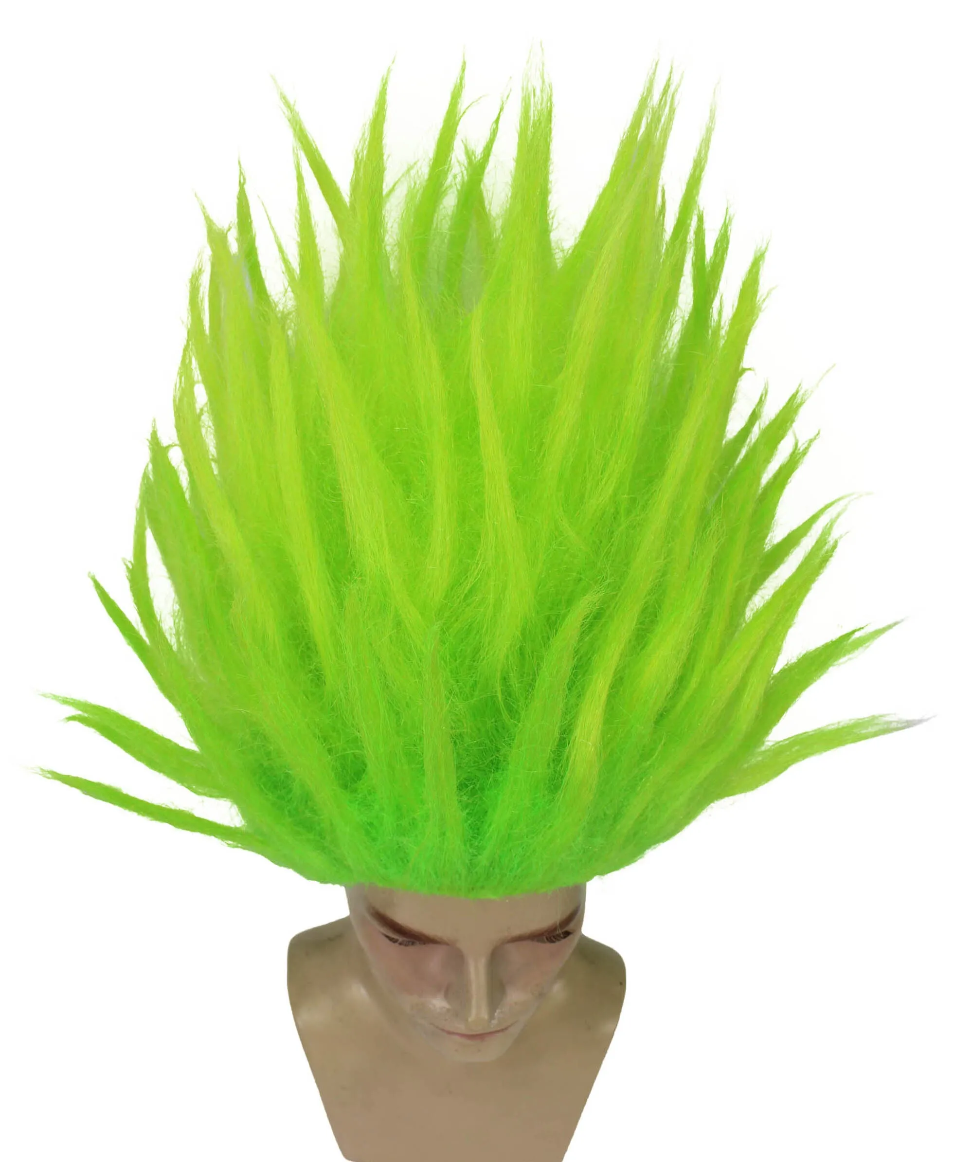 HPO Adult Men's Tv Musical Movie Multiple Troll Wig, Cosplay Wig, Flame-retardant Synthetic Fiber