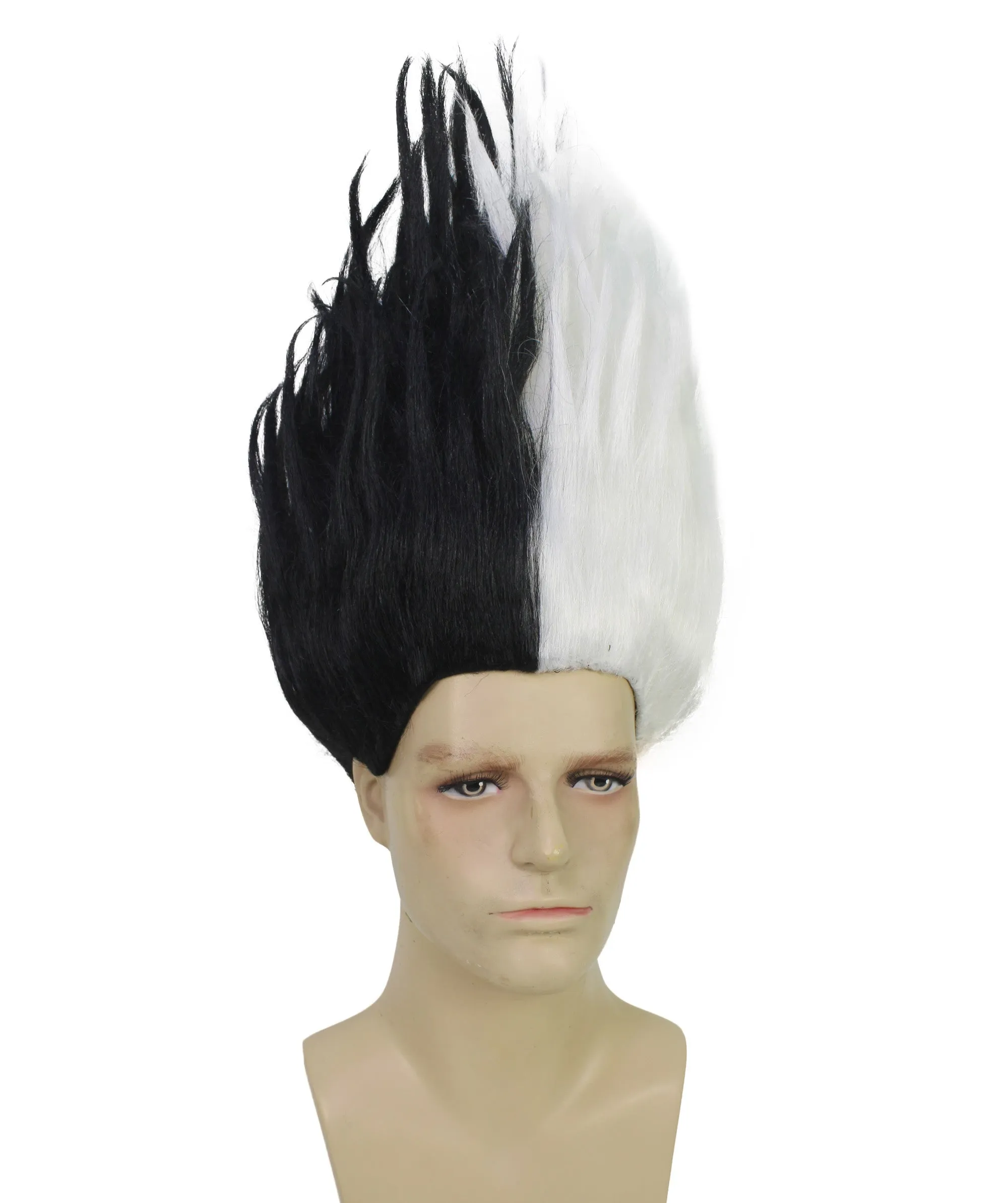 HPO Adult Men's Tv Musical Movie Multiple Troll Wig, Cosplay Wig, Flame-retardant Synthetic Fiber