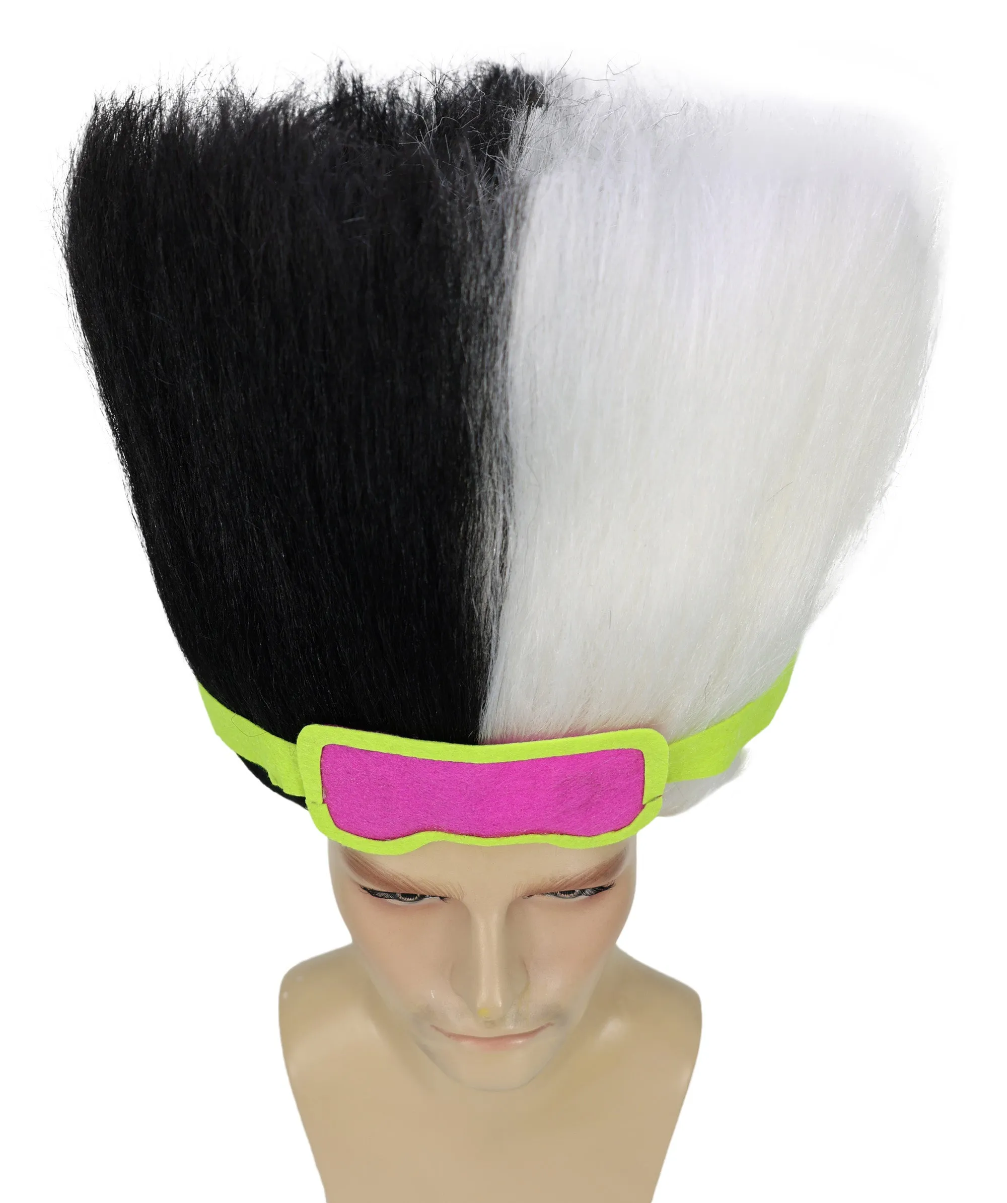 HPO Adult Men's Tv Musical Movie Troll Multiple Color Options  Spiky Wig I Cosplay Wig I Flame-retardant Synthetic Fiber