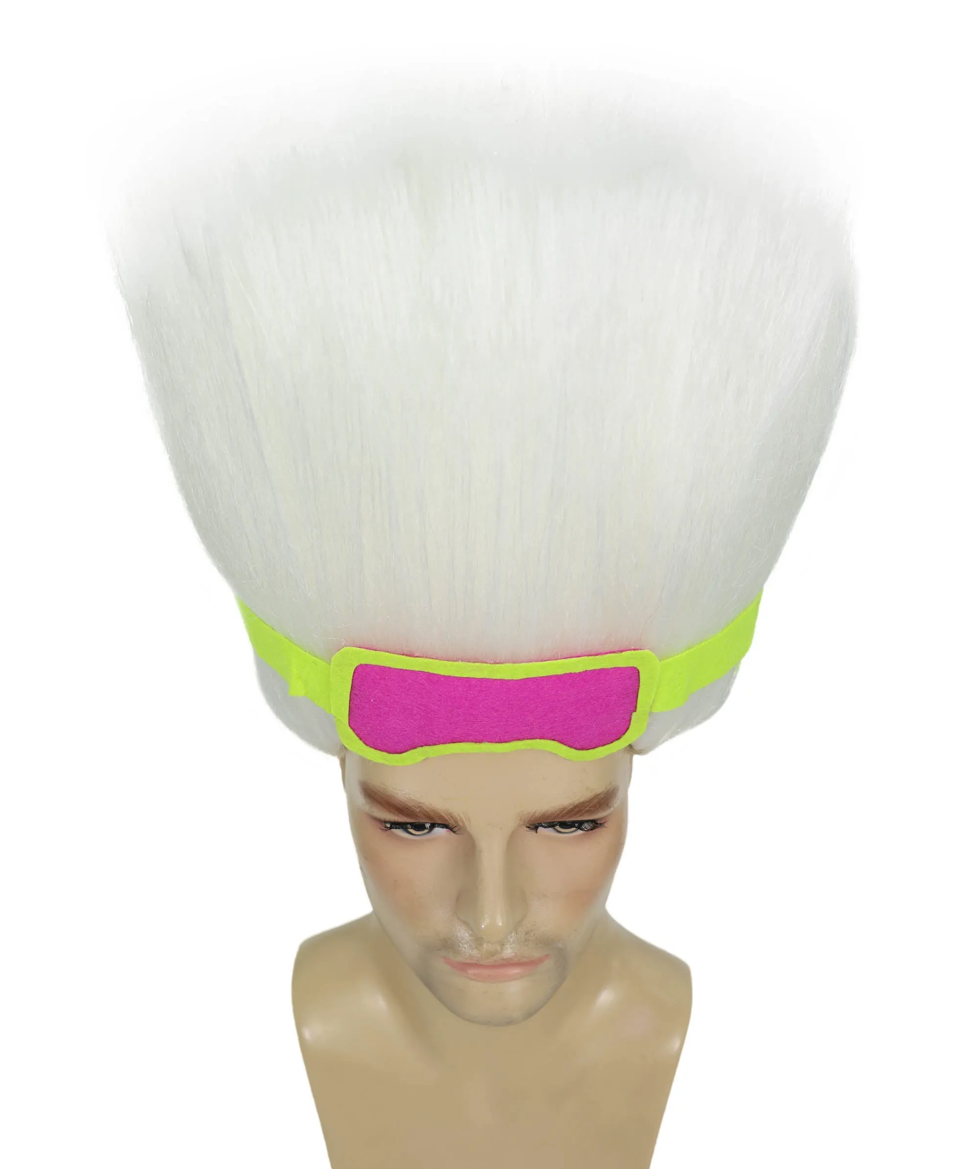 HPO Adult Men's Tv Musical Movie Troll Multiple Color Options  Spiky Wig I Cosplay Wig I Flame-retardant Synthetic Fiber