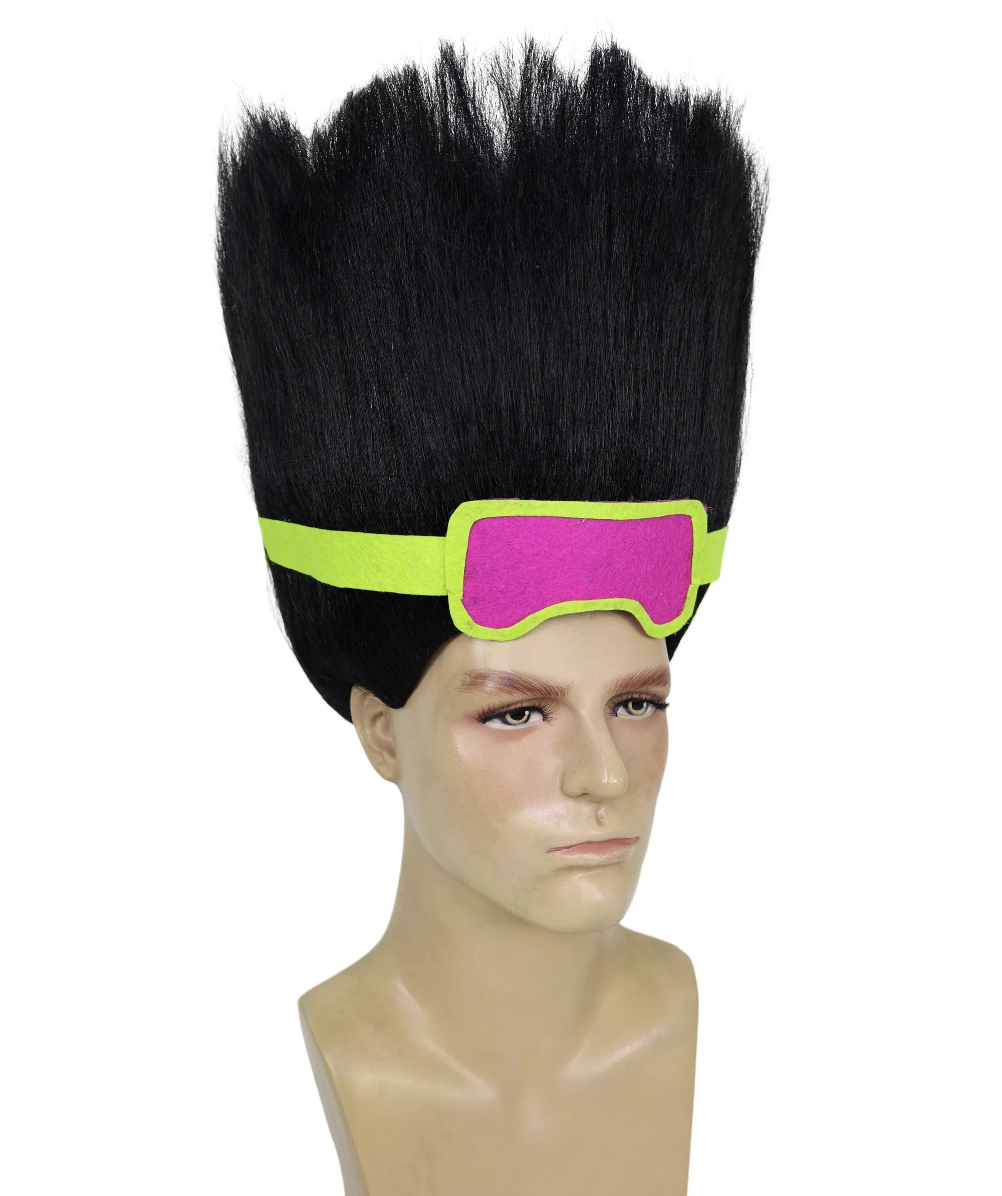 HPO Adult Men's Tv Musical Movie Troll Multiple Color Options  Spiky Wig I Cosplay Wig I Flame-retardant Synthetic Fiber