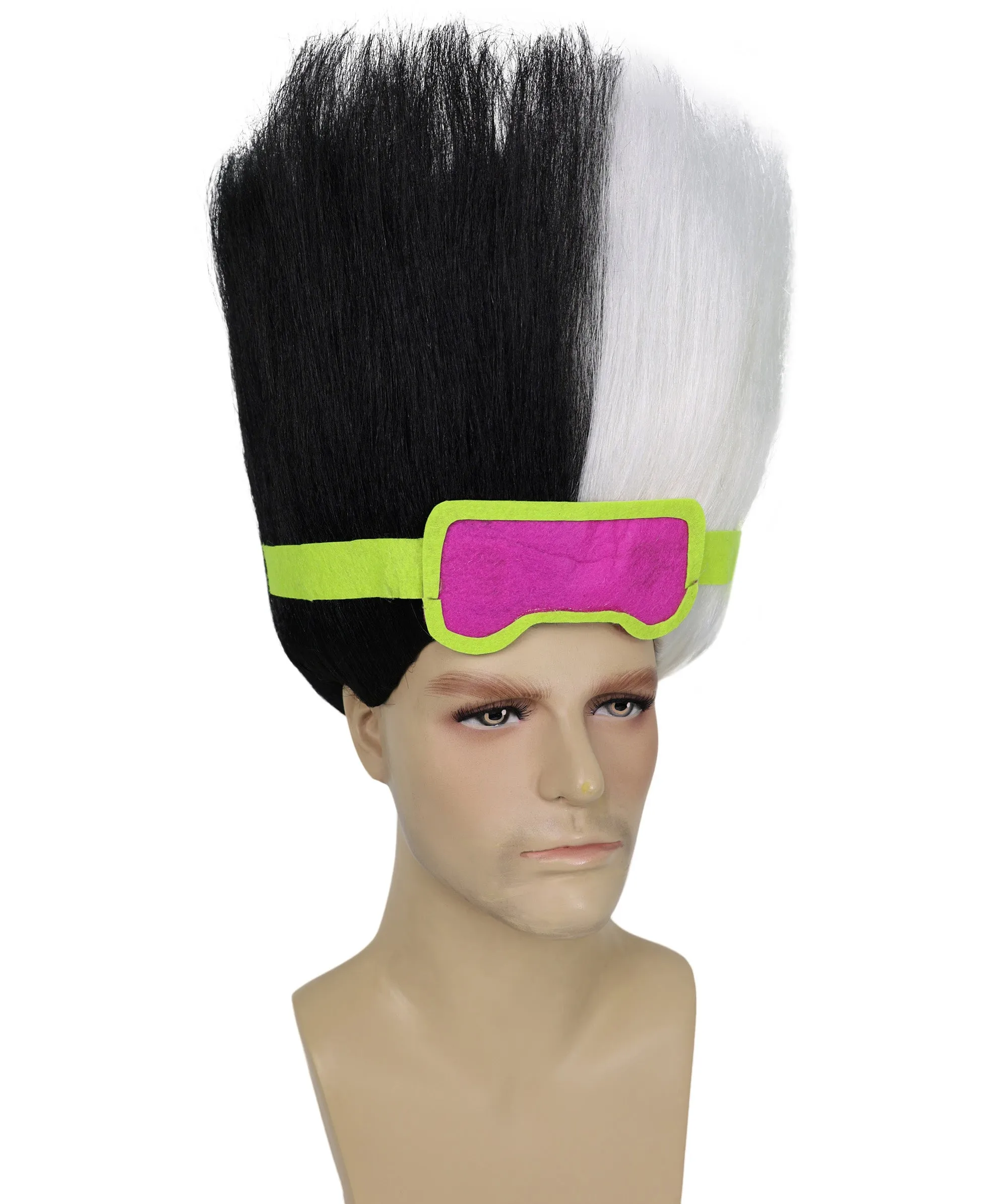 HPO Adult Men's Tv Musical Movie Troll Multiple Color Options  Spiky Wig I Cosplay Wig I Flame-retardant Synthetic Fiber