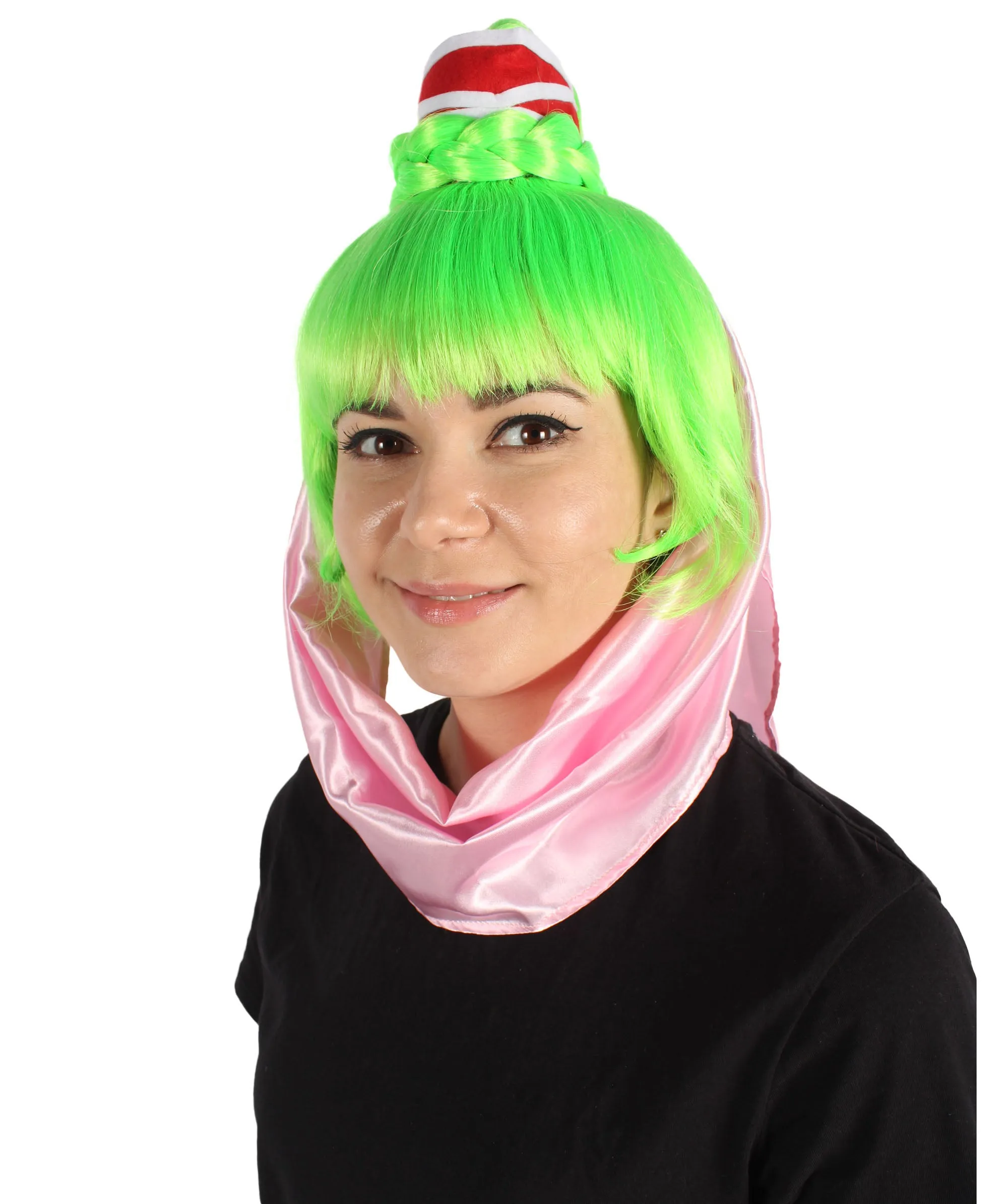 HPO Adult Women 60s American Sitcom Blond Genie Wig I Synthetic Soft Fiber Hair I Perfect for your next Halloween & Christmas Party Multiple Color Option