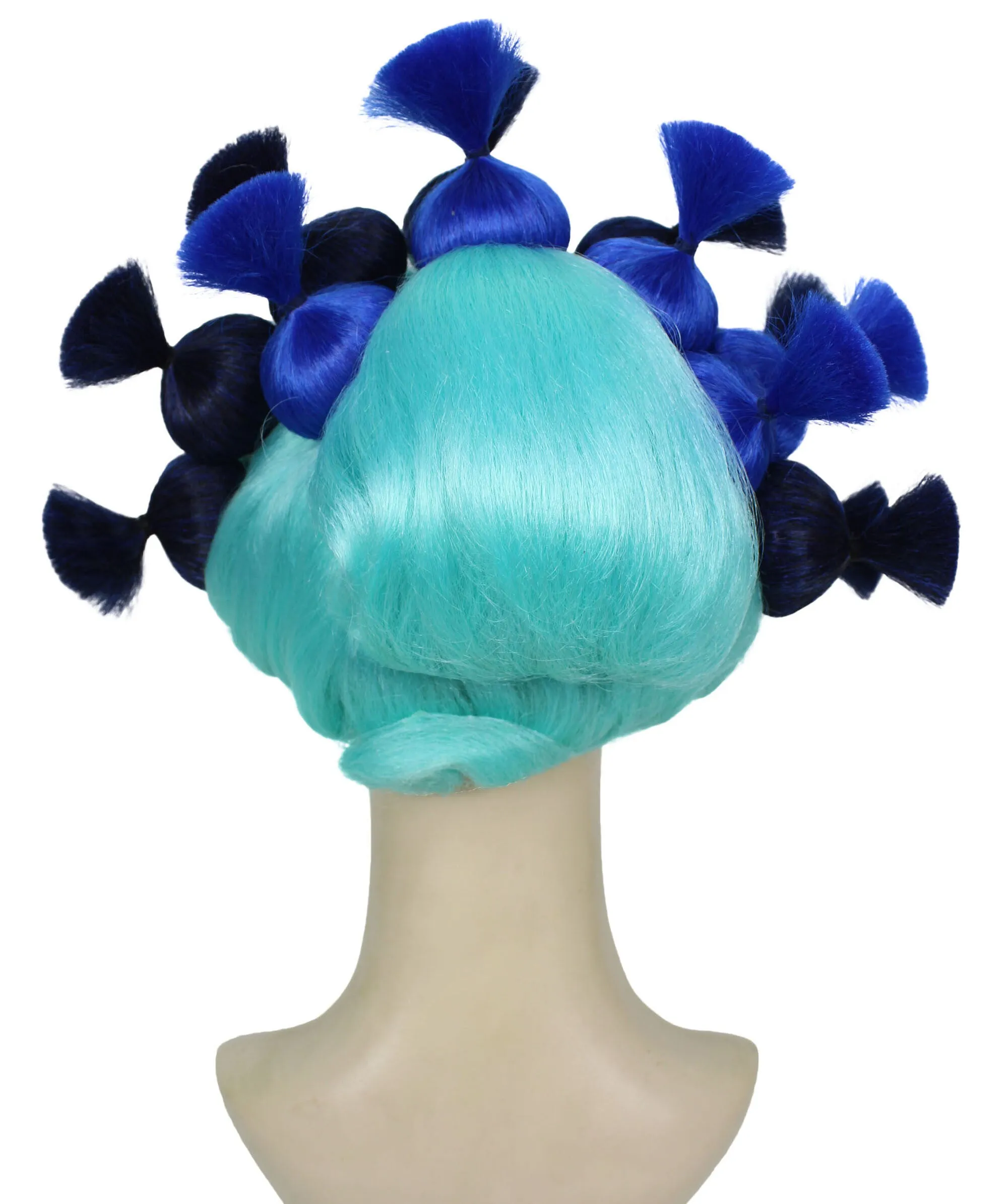 HPO Adult Women's Dramatic Elegant Updo Bun Wig |Multiple color options | Flame-retardant Synthetic Fiber