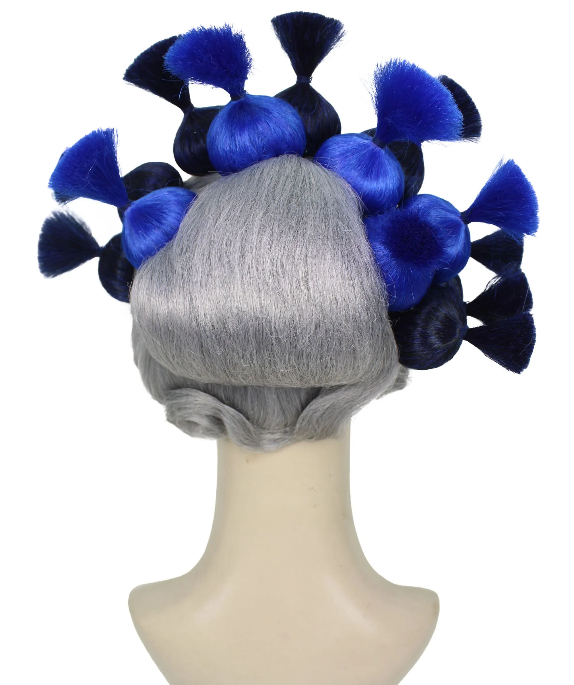 HPO Adult Women's Dramatic Elegant Updo Bun Wig |Multiple color options | Flame-retardant Synthetic Fiber