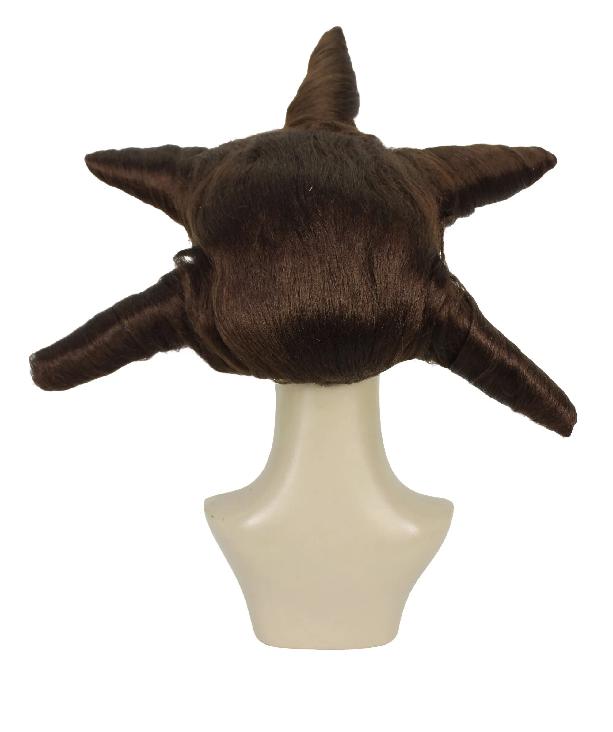 HPO Adult Women's Dramatic Star Shaped Drag Wig I Multiple Color Options I Flame-retardant Synthetic Fiber