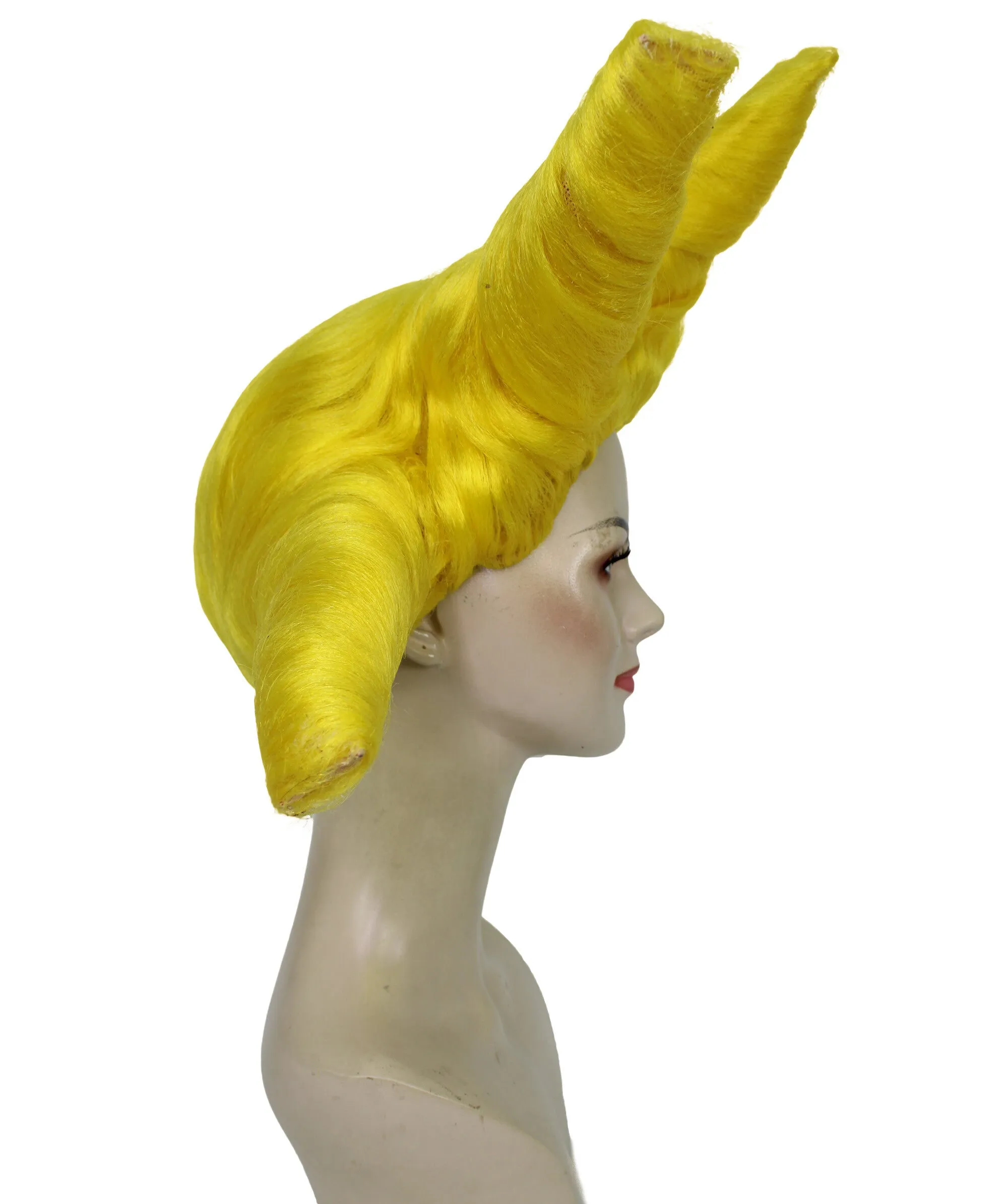 HPO Adult Women's Dramatic Star Shaped Drag Wig I Multiple Color Options I Flame-retardant Synthetic Fiber