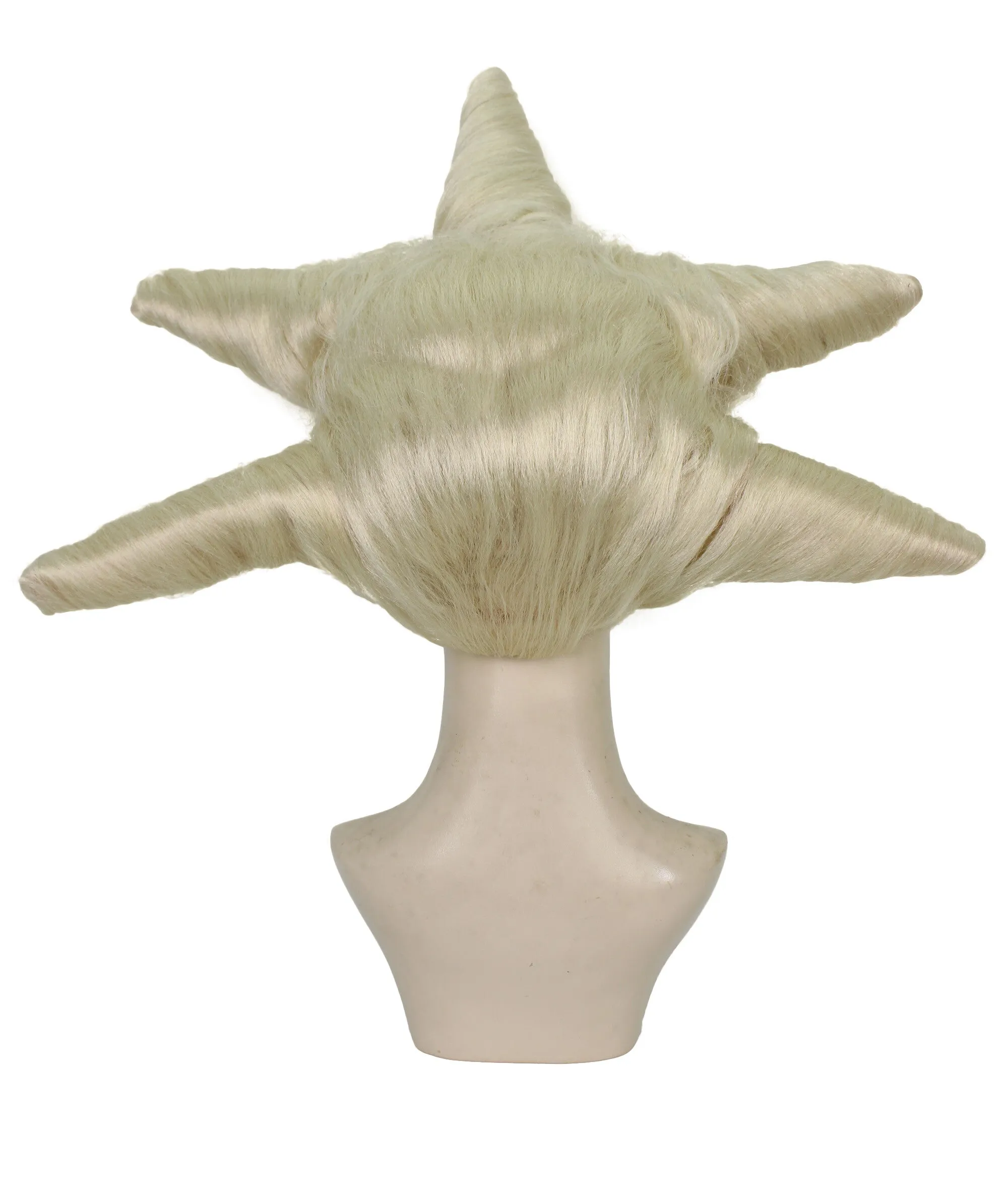 HPO Adult Women's Dramatic Star Shaped Drag Wig I Multiple Color Options I Flame-retardant Synthetic Fiber