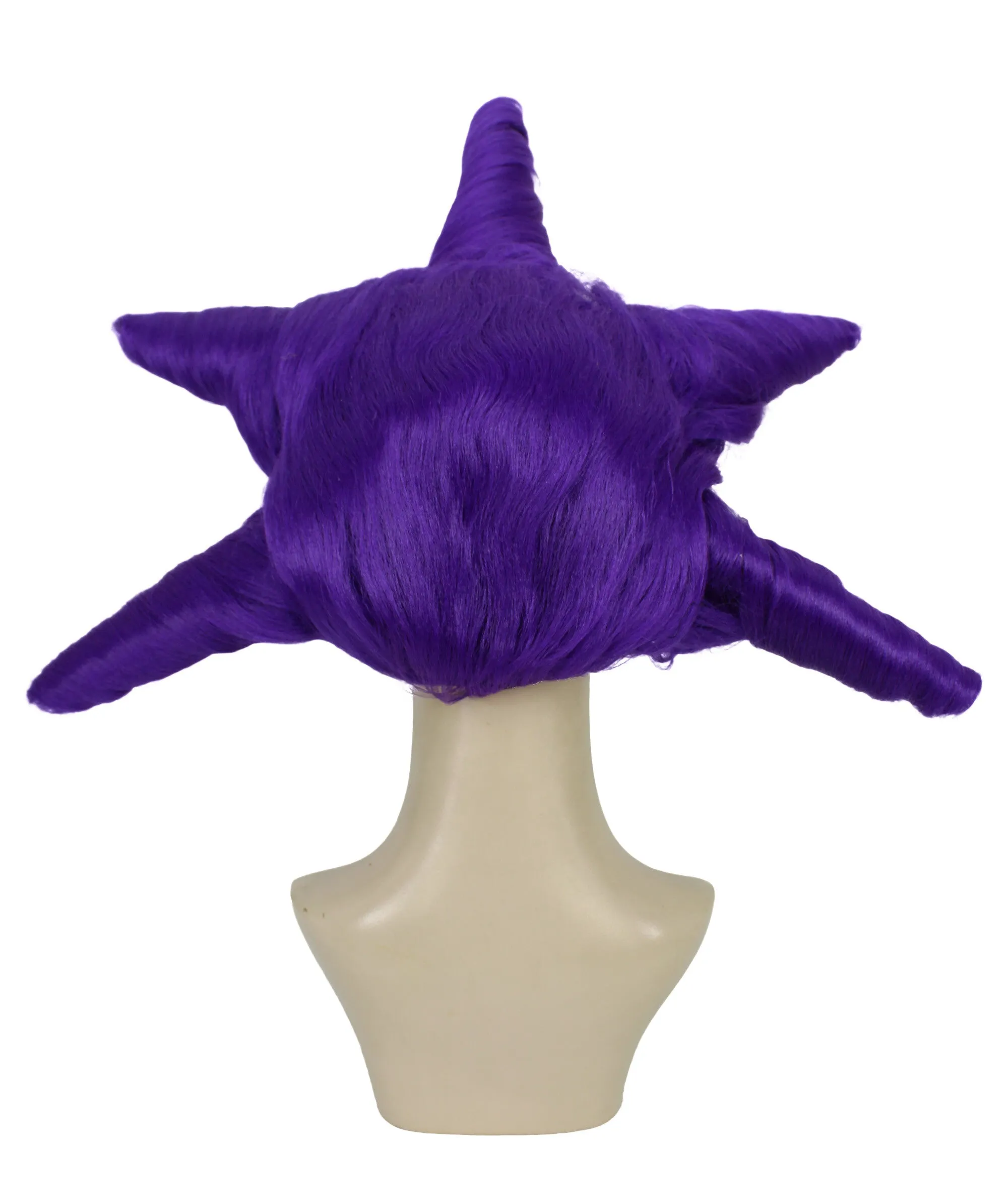 HPO Adult Women's Dramatic Star Shaped Drag Wig I Multiple Color Options I Flame-retardant Synthetic Fiber