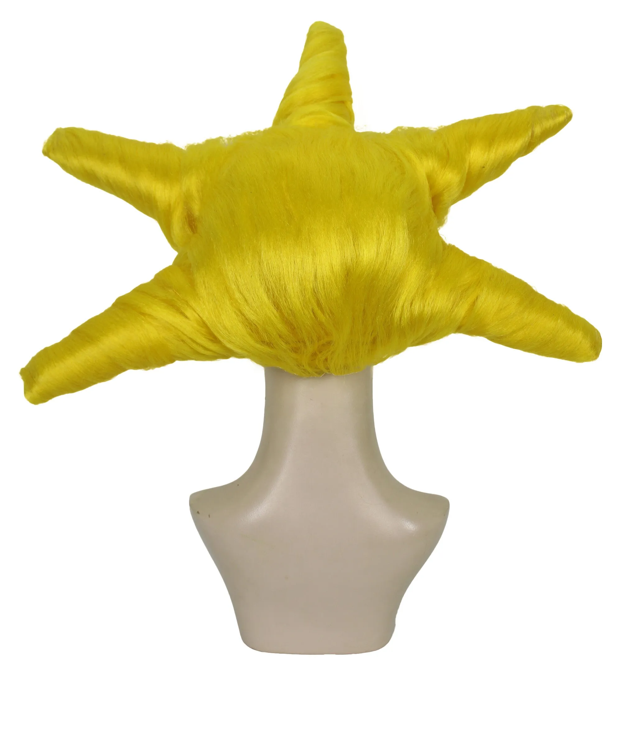 HPO Adult Women's Dramatic Star Shaped Drag Wig I Multiple Color Options I Flame-retardant Synthetic Fiber