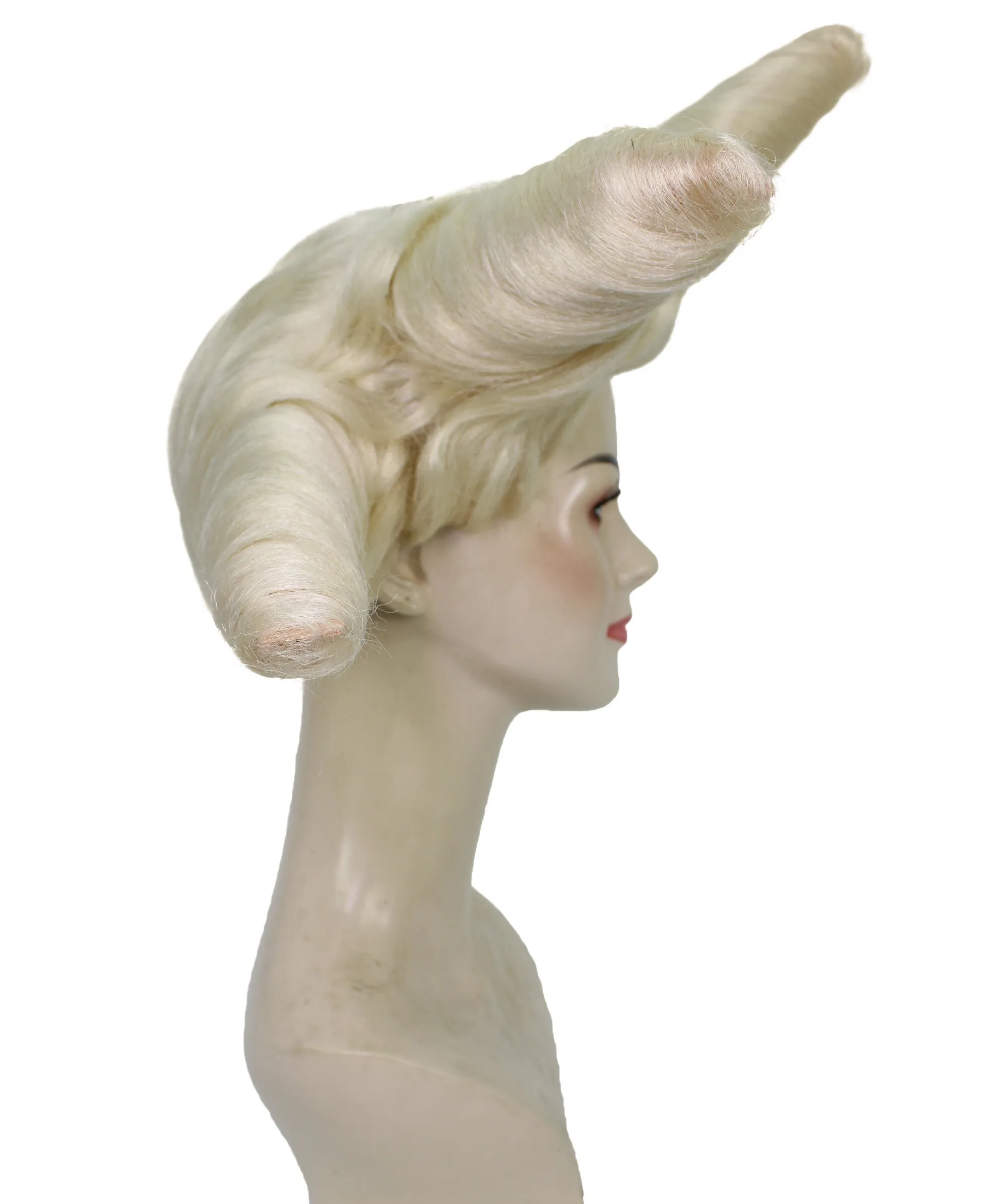 HPO Adult Women's Dramatic Star Shaped Drag Wig I Multiple Color Options I Flame-retardant Synthetic Fiber