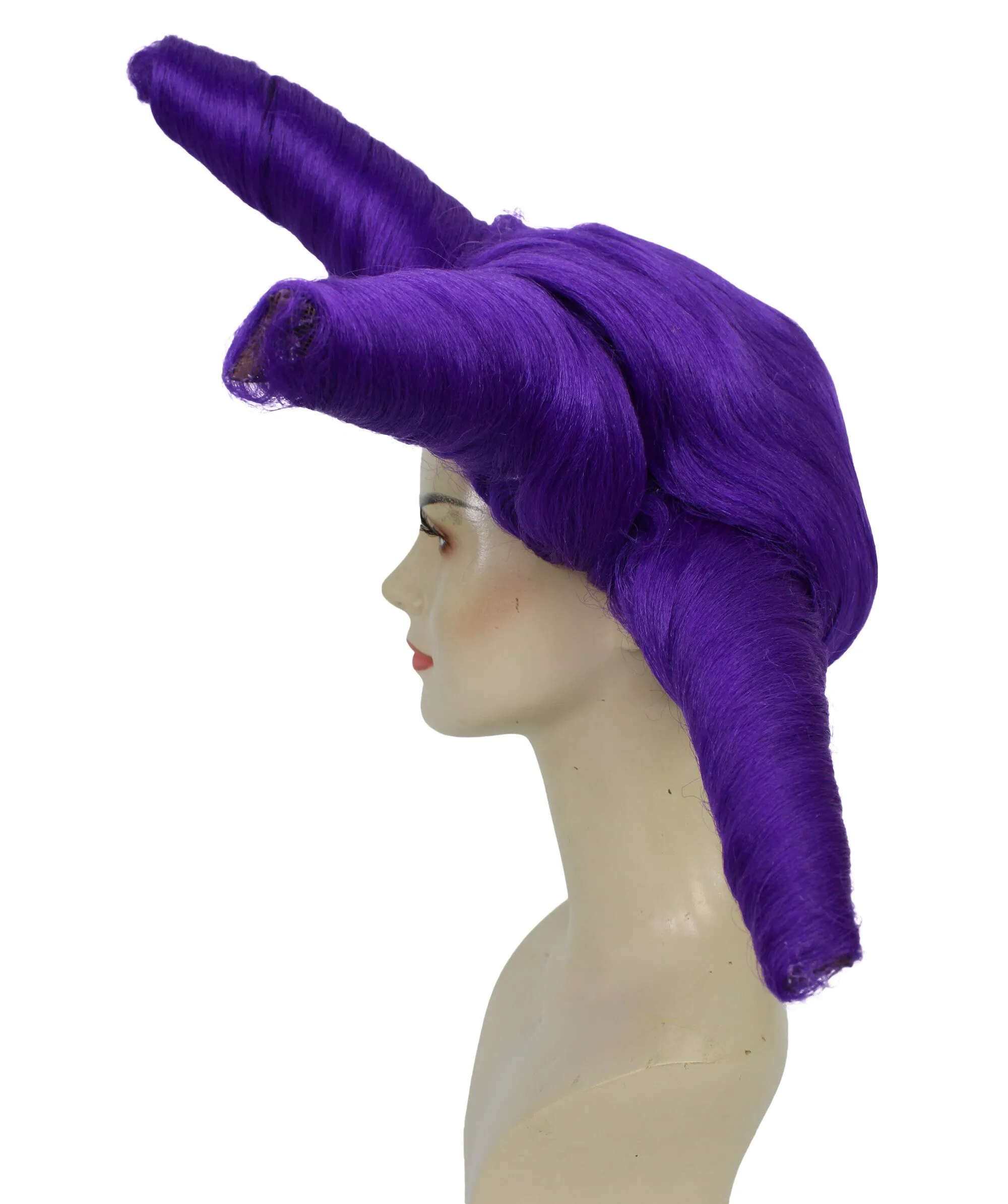 HPO Adult Women's Dramatic Star Shaped Drag Wig I Multiple Color Options I Flame-retardant Synthetic Fiber