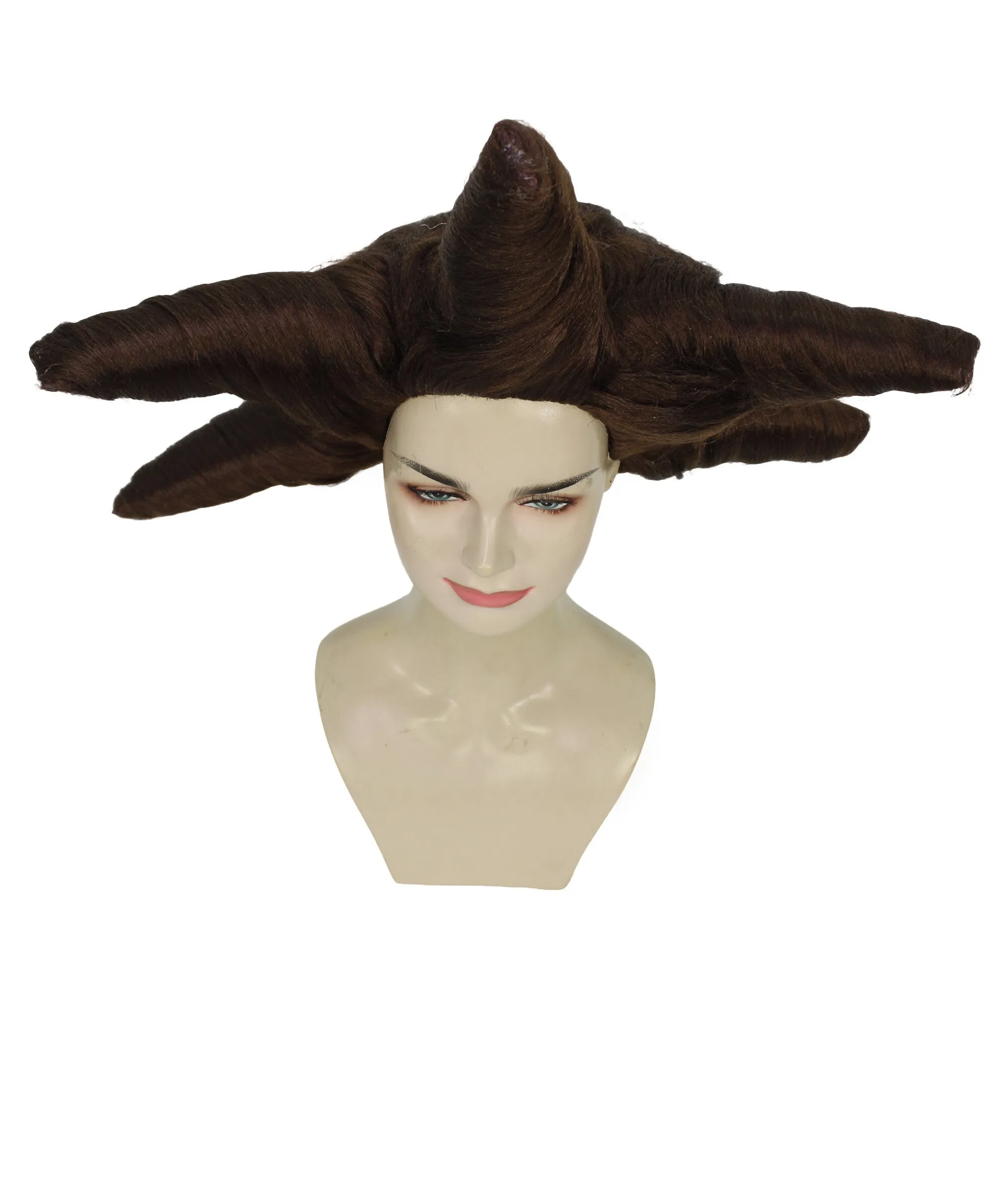 HPO Adult Women's Dramatic Star Shaped Drag Wig I Multiple Color Options I Flame-retardant Synthetic Fiber