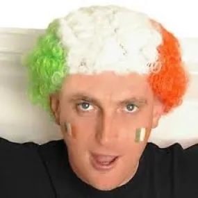 Irish Tricolour Wig