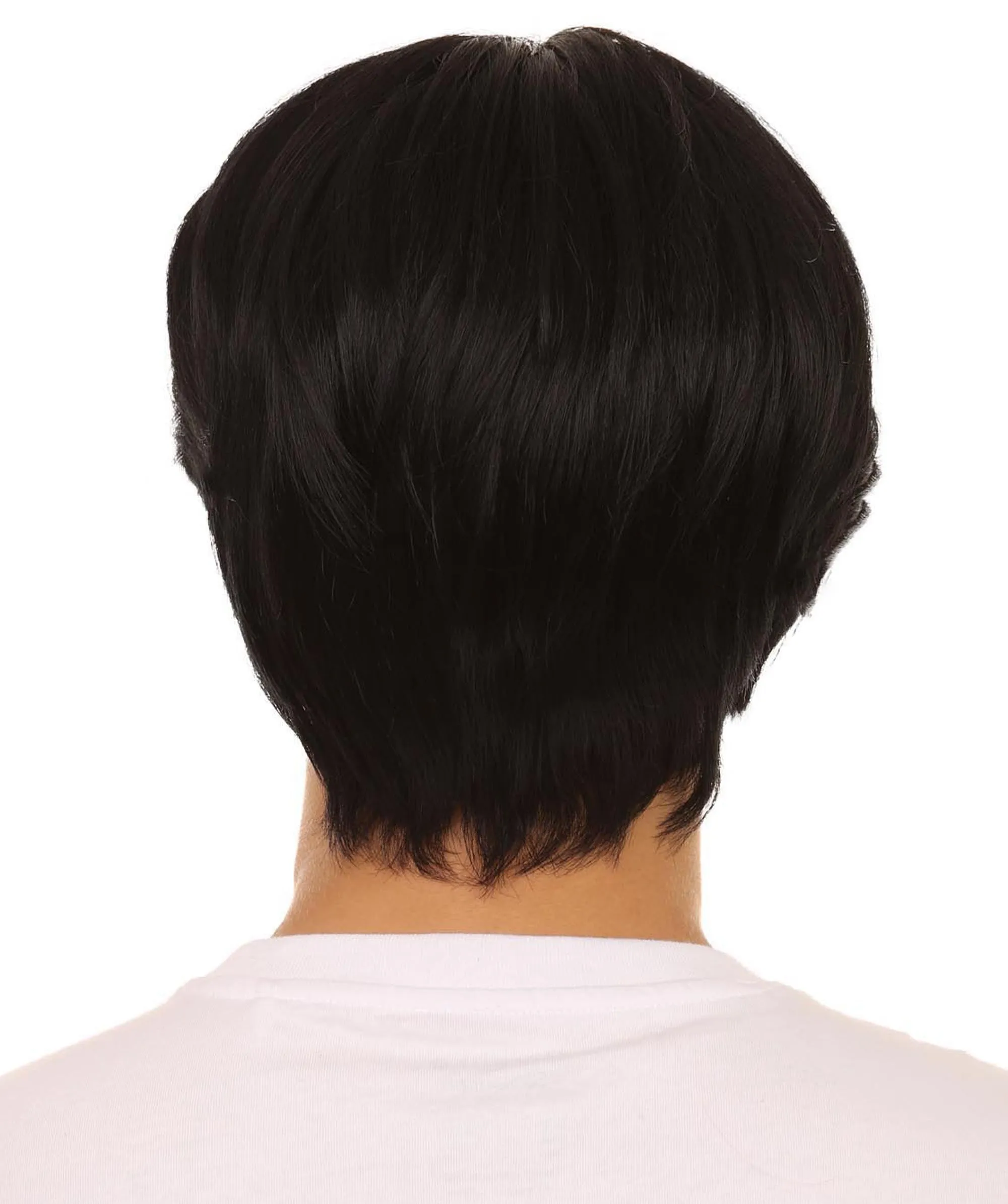 K-Pop Boy Band Two-block Haircut | Men's Multi-Part Lace Front Wig | Premium Halloween Wig