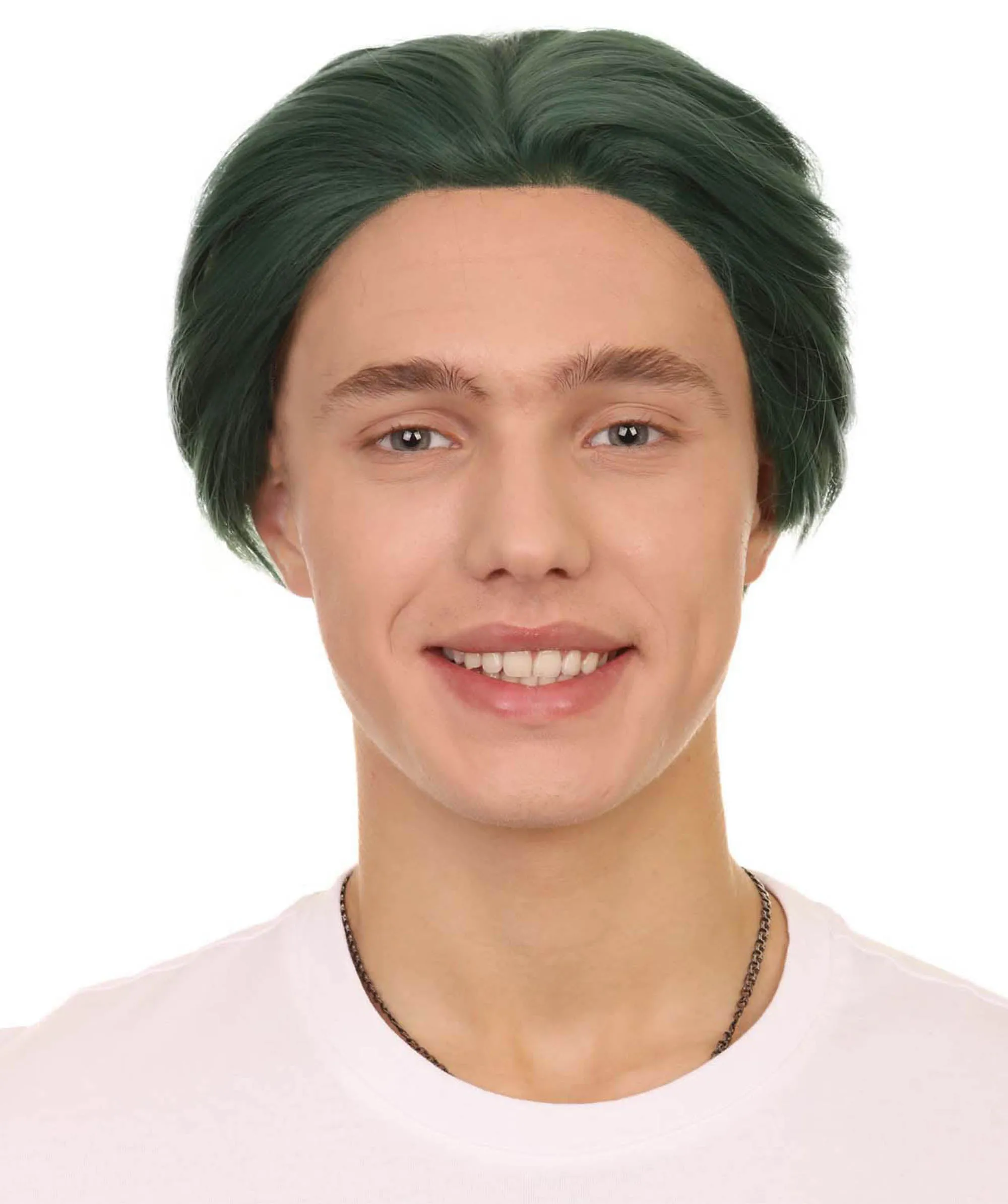 K-Pop Boy Band Two-block Haircut | Men's Multi-Part Lace Front Wig | Premium Halloween Wig