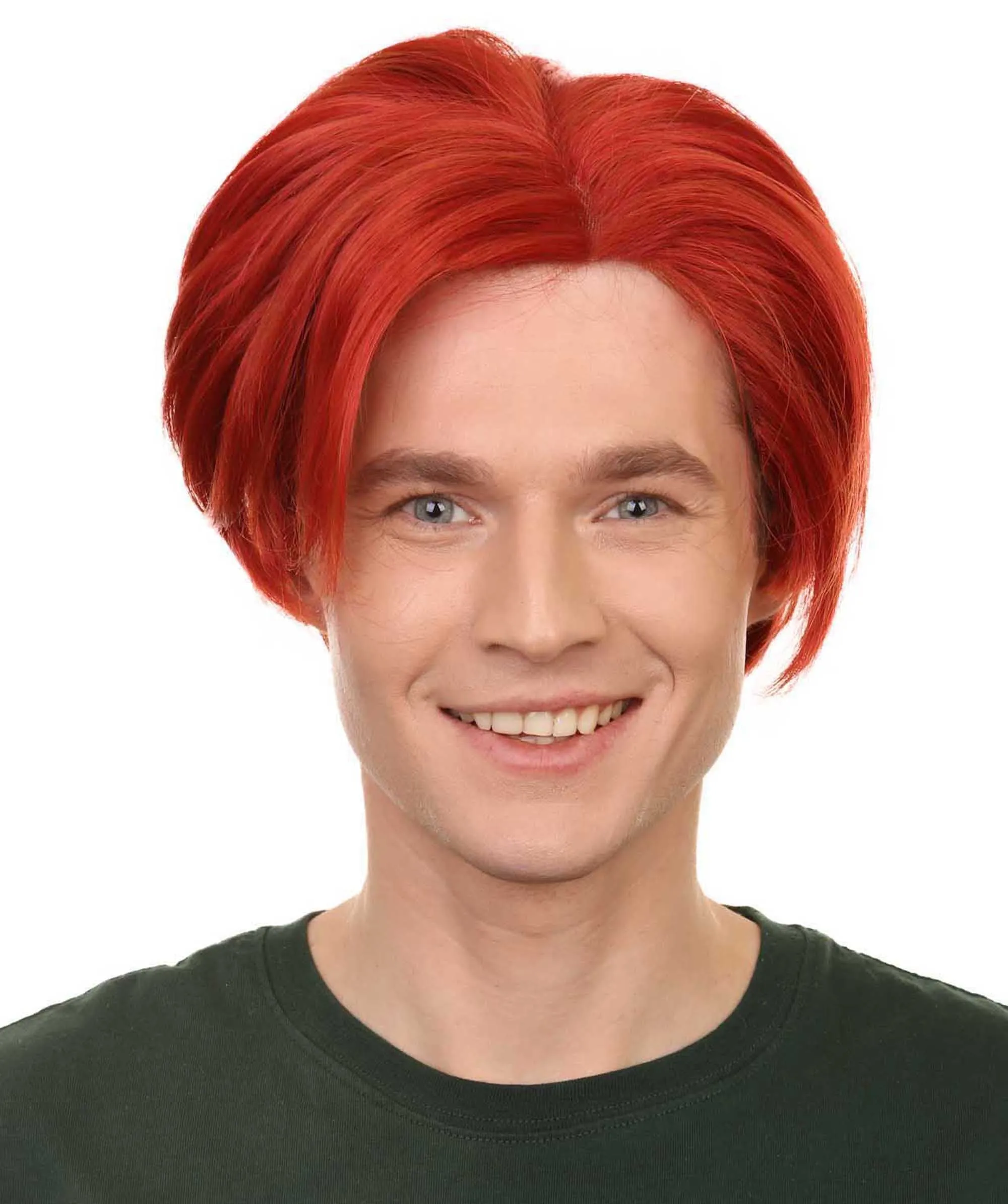 K-Pop Boy Band Two-block Haircut | Men's Multi-Part Lace Front Wig | Premium Halloween Wig