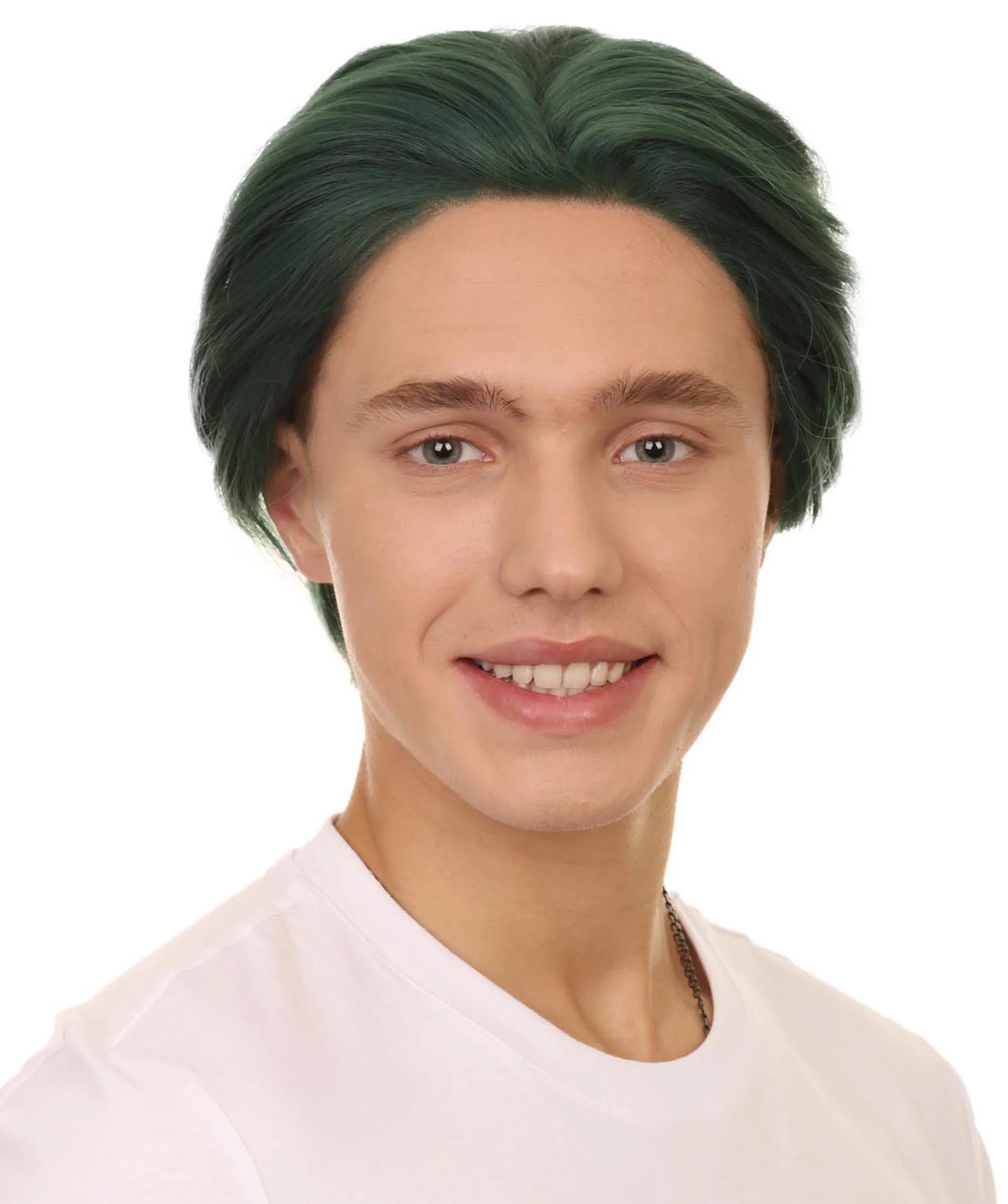 K-Pop Boy Band Two-block Haircut | Men's Multi-Part Lace Front Wig | Premium Halloween Wig