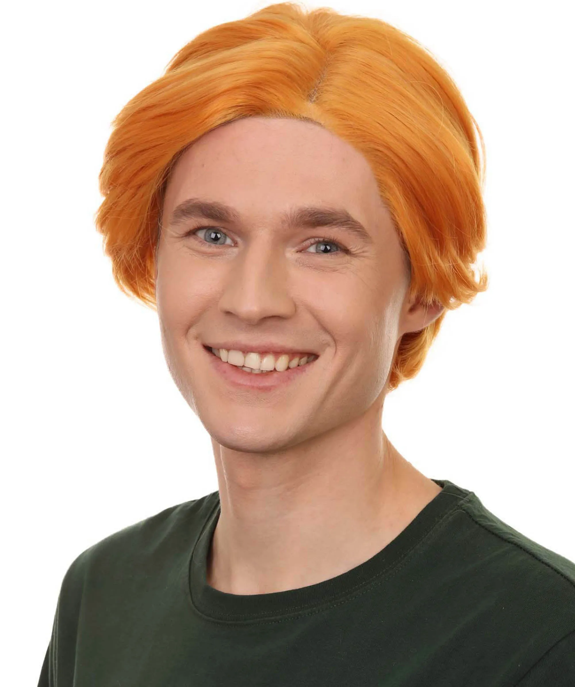 K-Pop Boy Band Two-block Haircut | Men's Multi-Part Lace Front Wig | Premium Halloween Wig