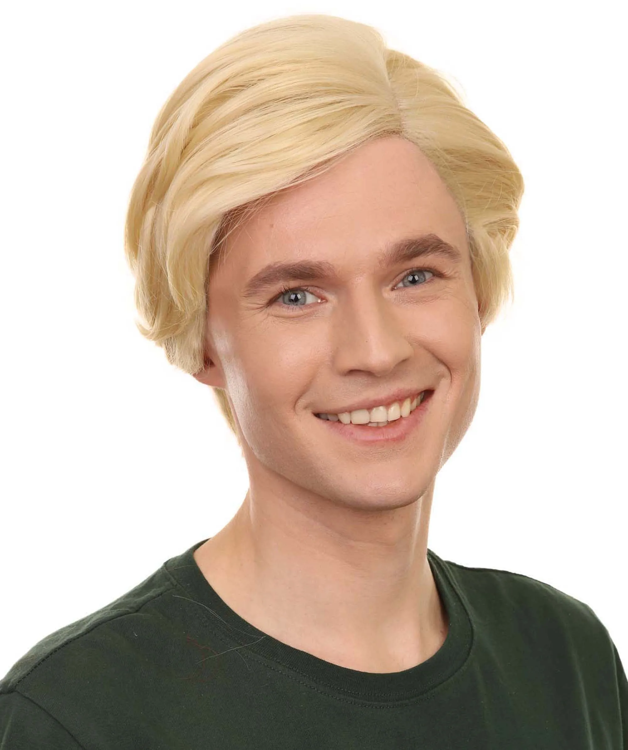 K-Pop Boy Band Two-block Haircut | Men's Multi-Part Lace Front Wig | Premium Halloween Wig