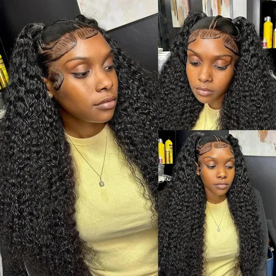 Kinky Curly 13x4 Lace Front Human Hair Wig – Premium Glueless & Pre-Plucked for Women