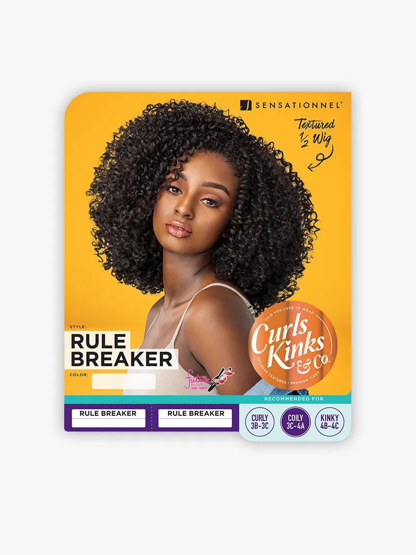 LACE FRONT WIG "THE RULE BREAKER" CURLS KINKS & CO