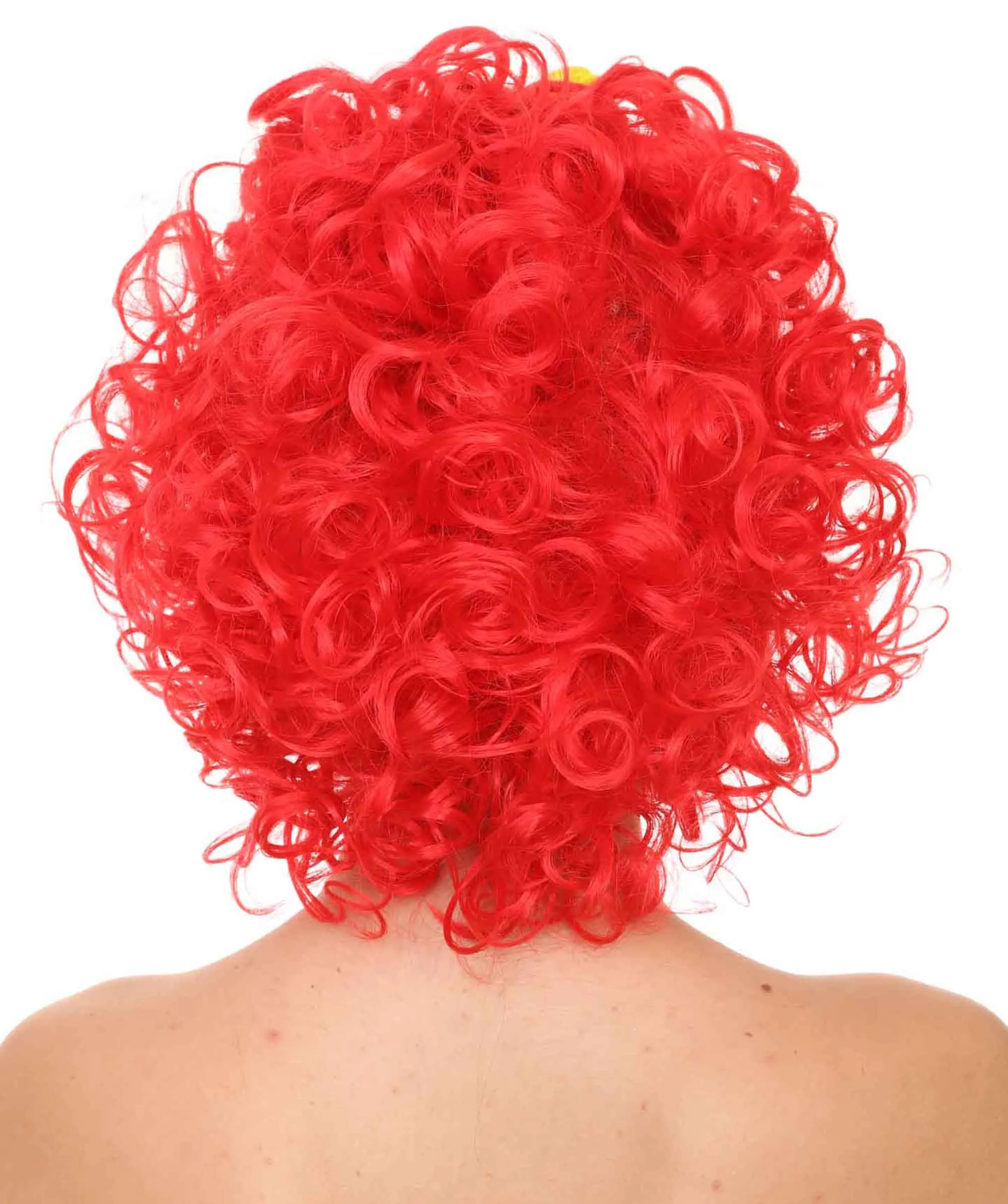 Lady Wig | Womens Super Size Jumbo Character Red Cosplay Halloween Wig | Premium Breathable Capless Cap