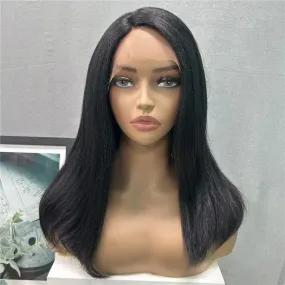 Lightweight Straight L Part Lace Wigs