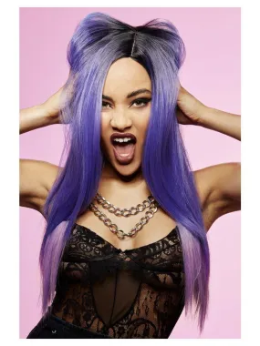 Manic Panic® Amethyst Ombre™ Super Vixen Wig - Buy Online Only