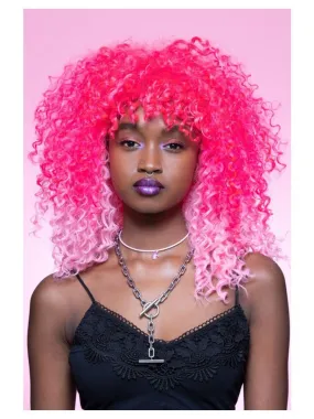 Manic Panic® Pink Passion™ Ombre Curl Girl™ Wig - Buy Online Only