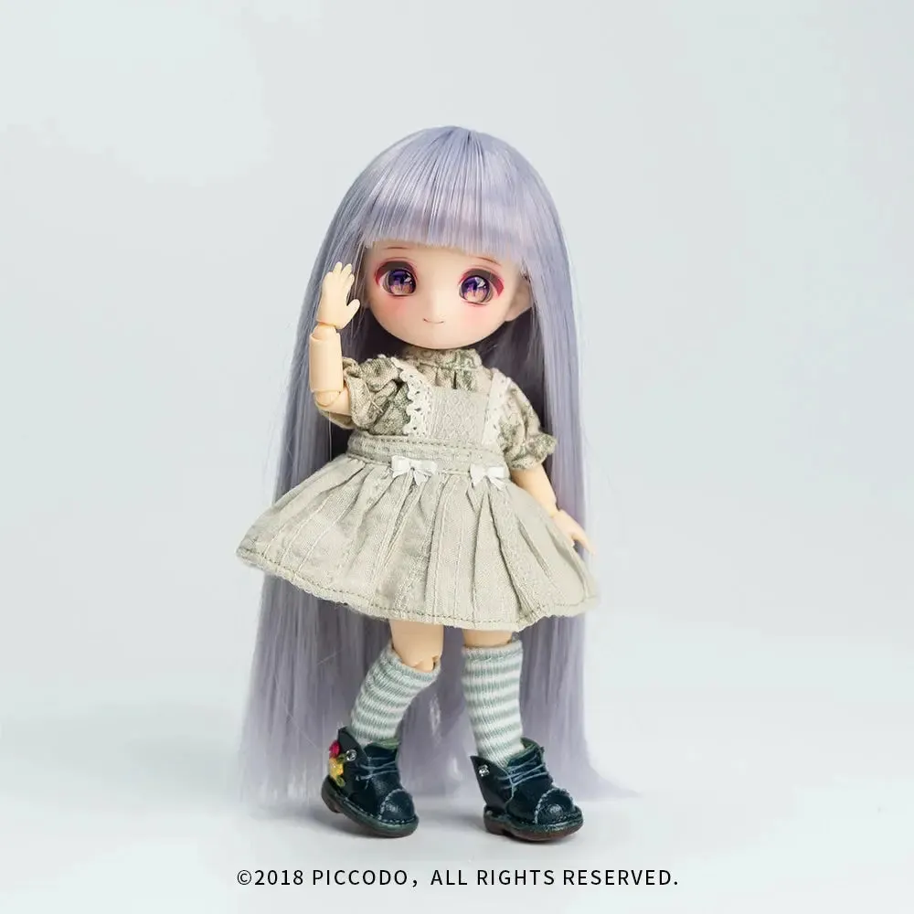 OB11 Doll Wigs | Soft Cute Hair with Bangs, Long Hair Wig for 1/12 BJD, GSC, YMY Dolls