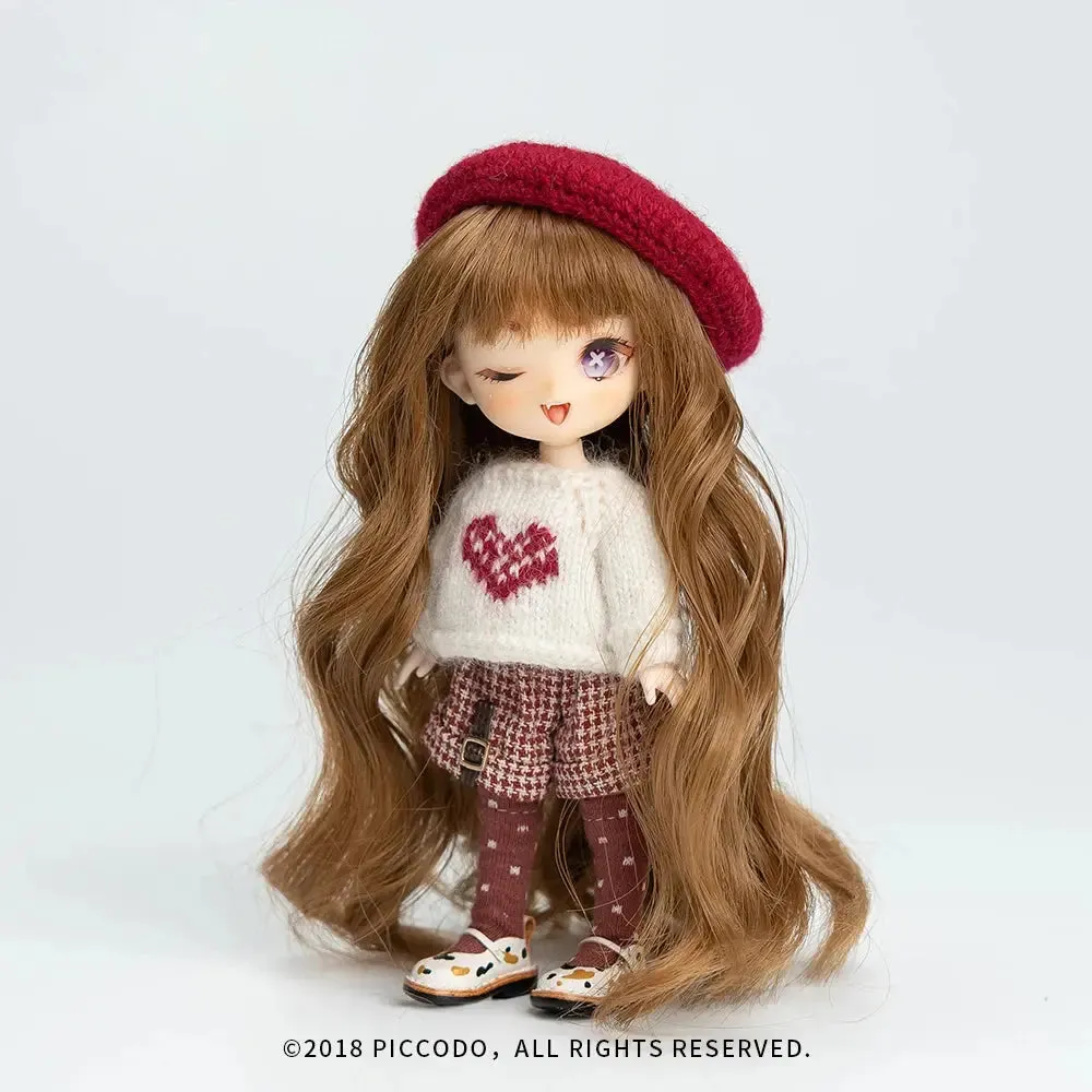 OB11 Doll Wigs | Soft Cute Hair with Bangs, Long Hair Wig for 1/12 BJD, GSC, YMY Dolls