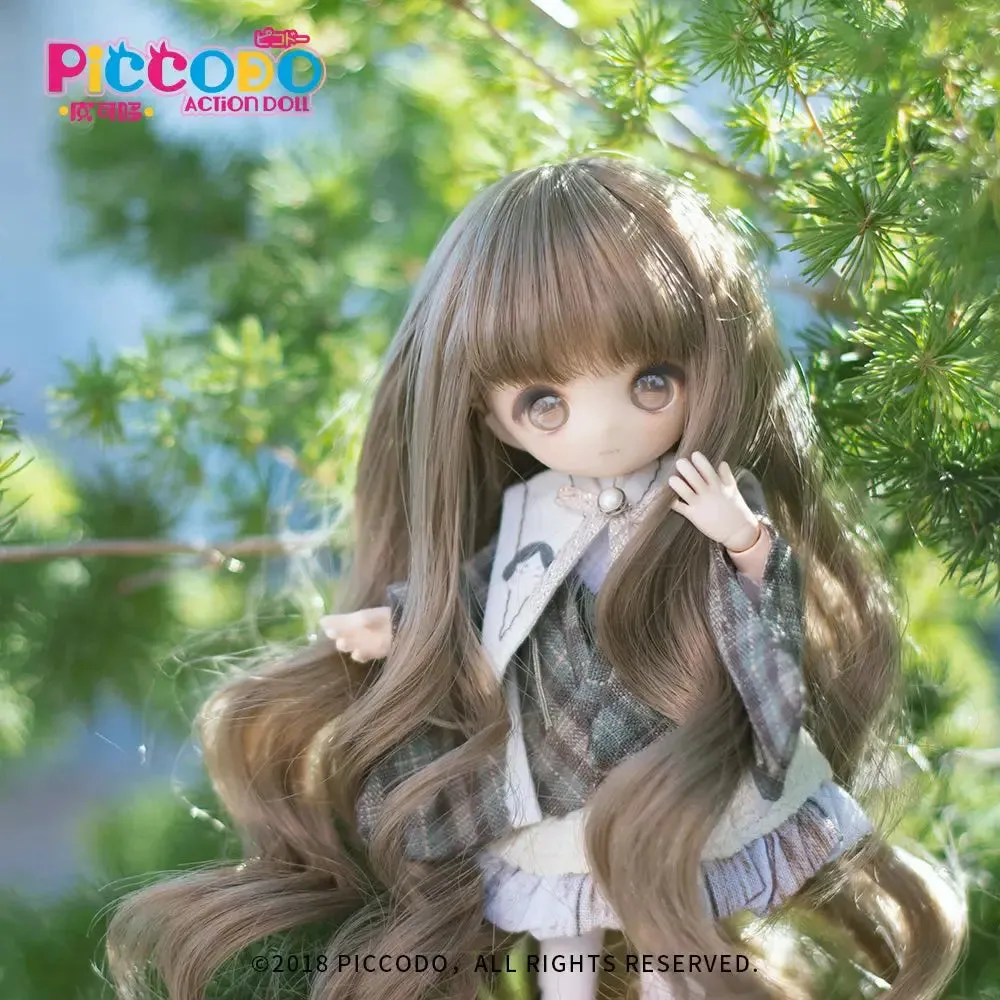 OB11 Doll Wigs | Soft Cute Hair with Bangs, Long Hair Wig for 1/12 BJD, GSC, YMY Dolls