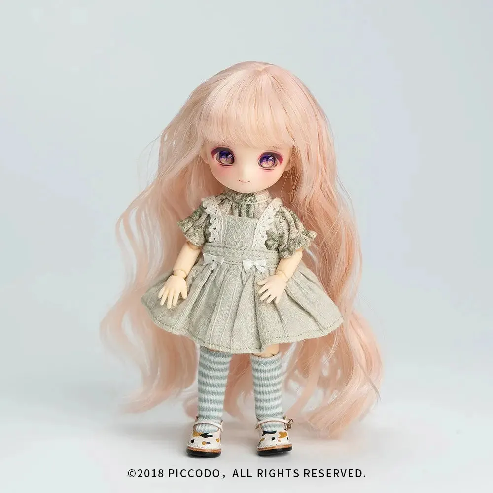 OB11 Doll Wigs | Soft Cute Hair with Bangs, Long Hair Wig for 1/12 BJD, GSC, YMY Dolls