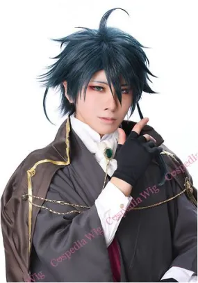 "Bungou to Alchemist" Ryuunosuke Akutagawa style cosplay wig