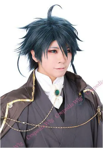 "Bungou to Alchemist" Ryuunosuke Akutagawa style cosplay wig