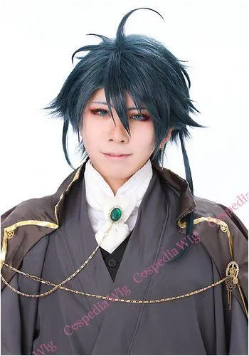 "Bungou to Alchemist" Ryuunosuke Akutagawa style cosplay wig