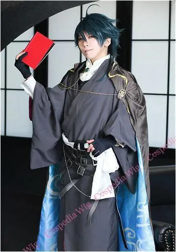 "Bungou to Alchemist" Ryuunosuke Akutagawa style cosplay wig