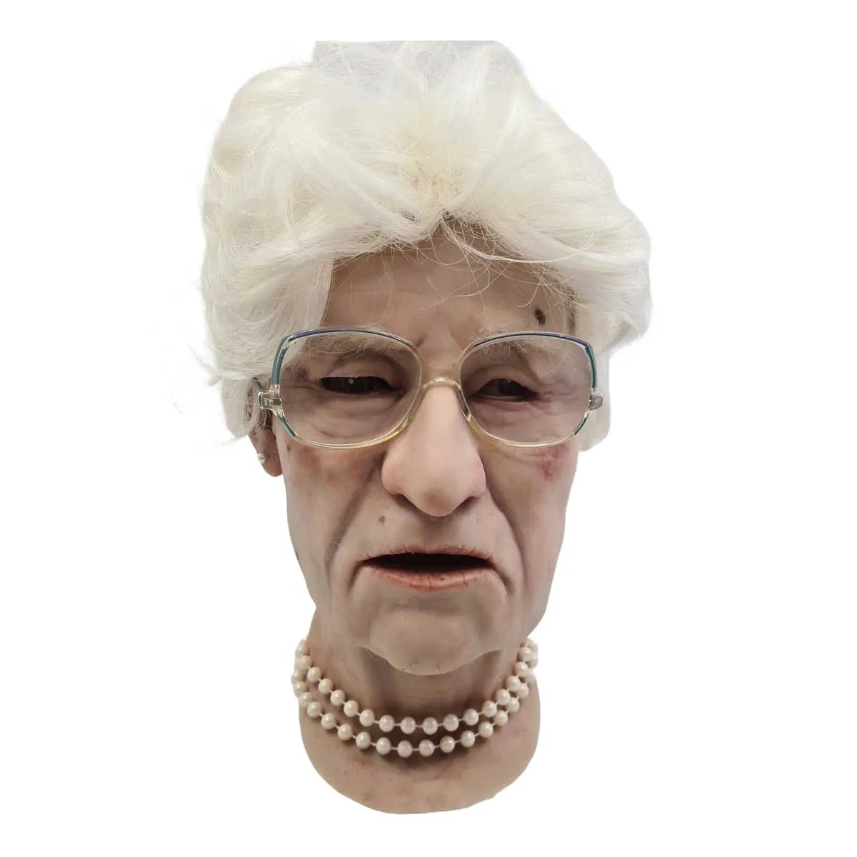 Realistic Facial Overlay 'Ellen' for Adult Manikin Training Simulators