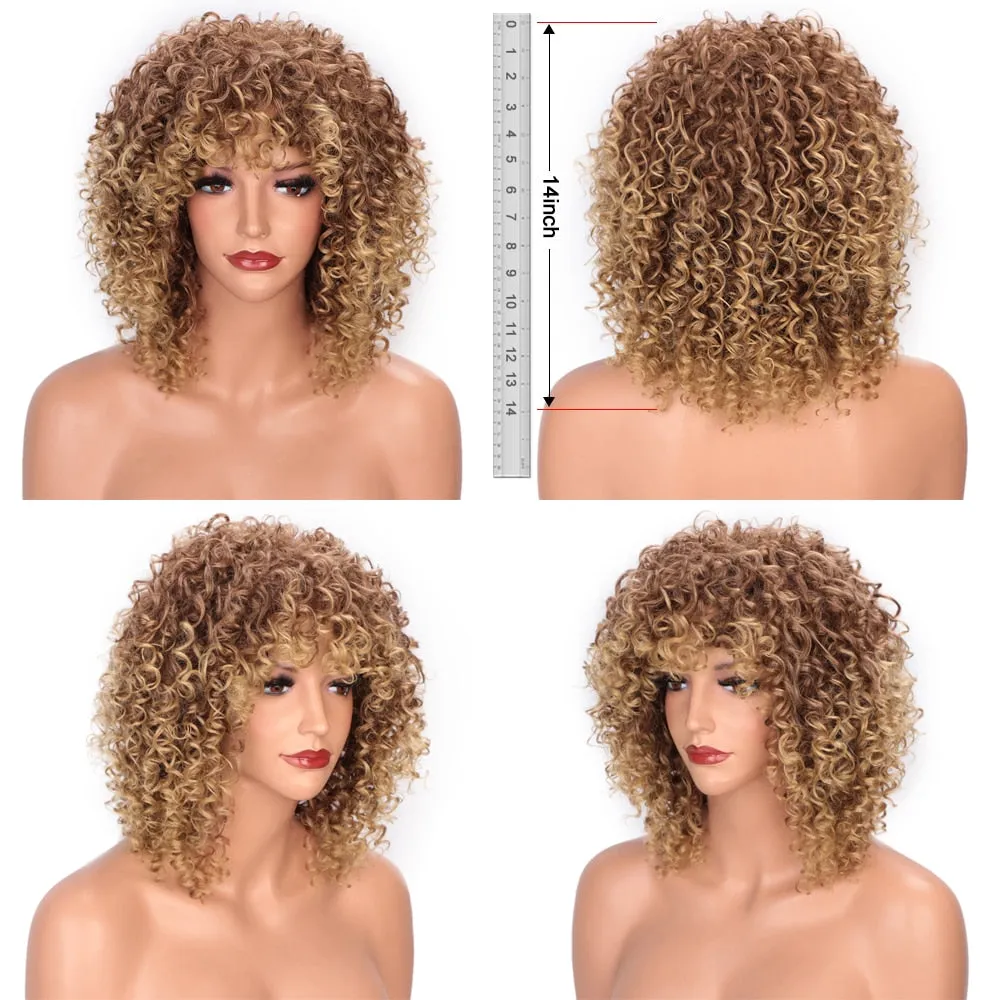 TEEK - 14in Kinky Curly Wig