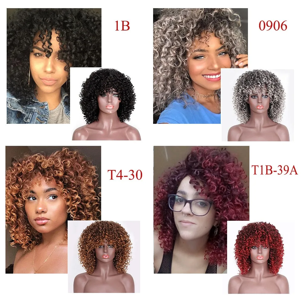 TEEK - 14in Kinky Curly Wig