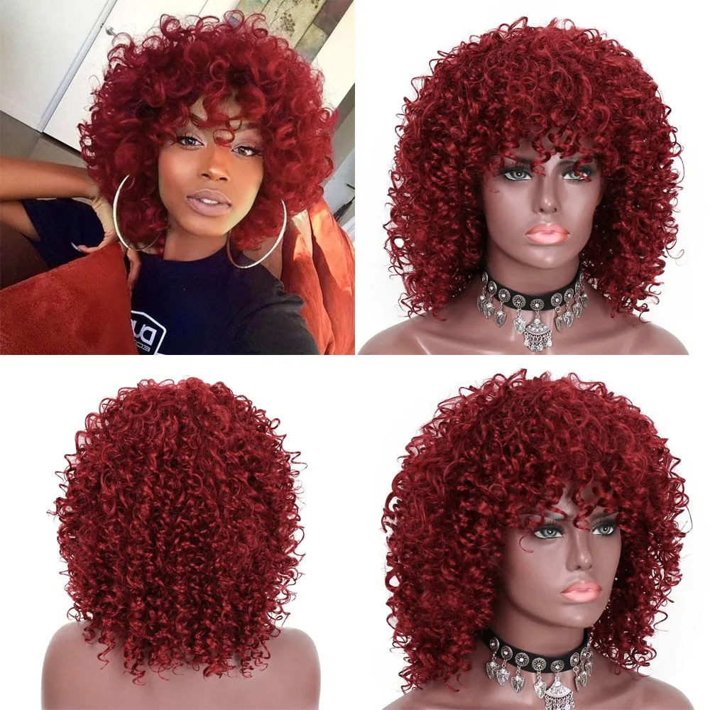 TEEK - 14in Kinky Curly Wig