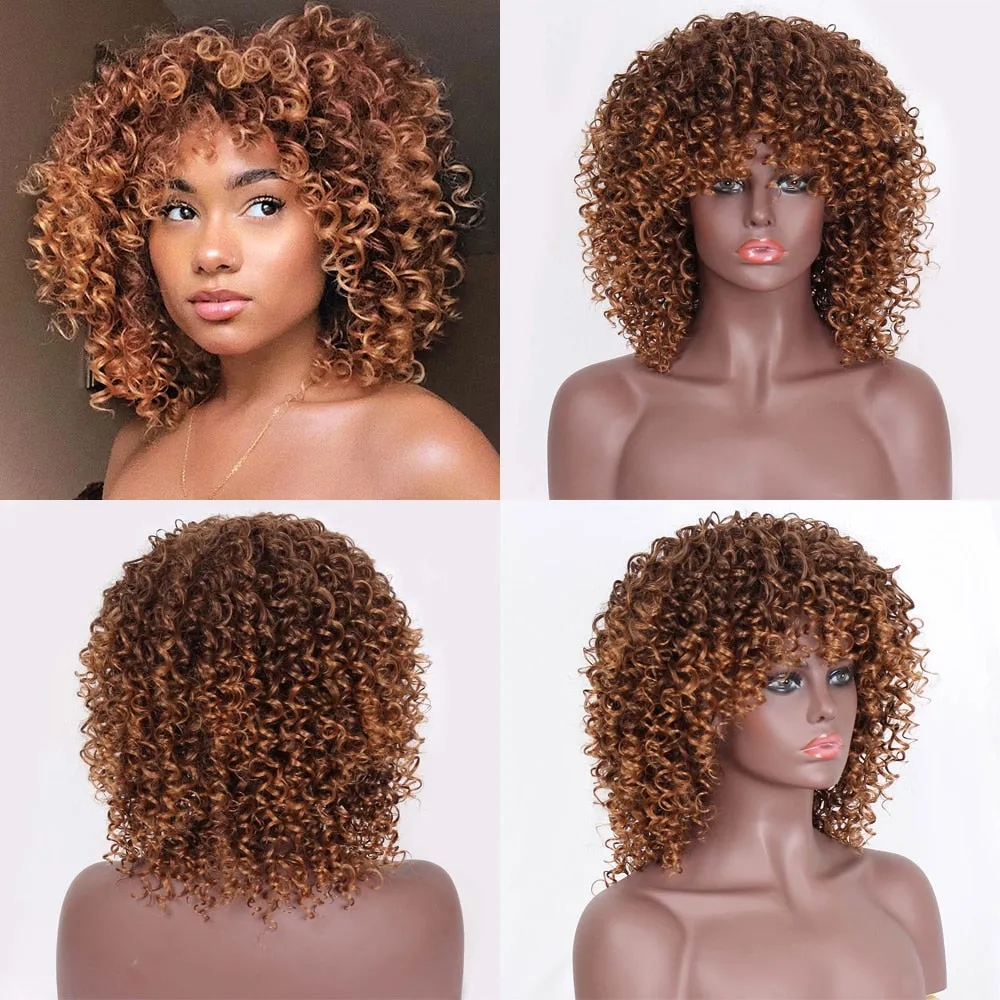 TEEK - 14in Kinky Curly Wig